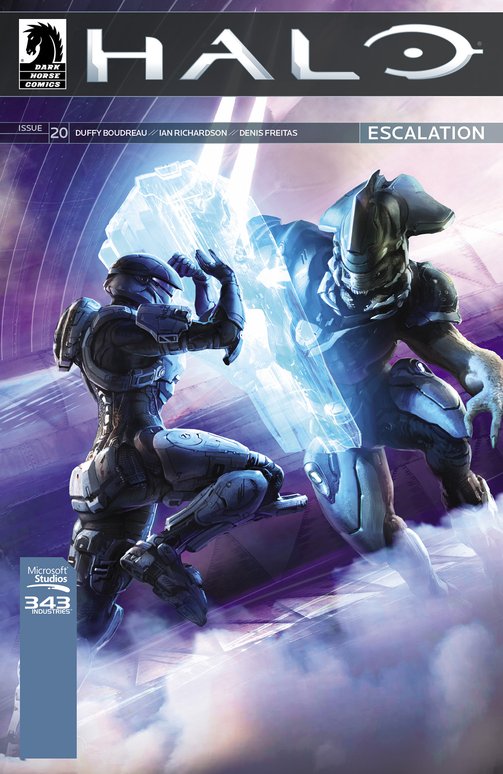 Read online Halo: Escalation comic -  Issue #20 - 1