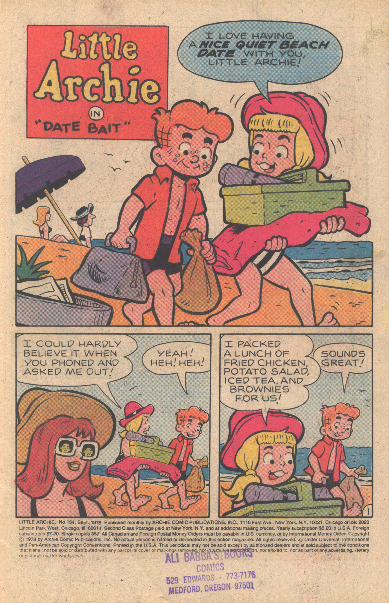 Read online The Adventures of Little Archie comic -  Issue #134 - 3