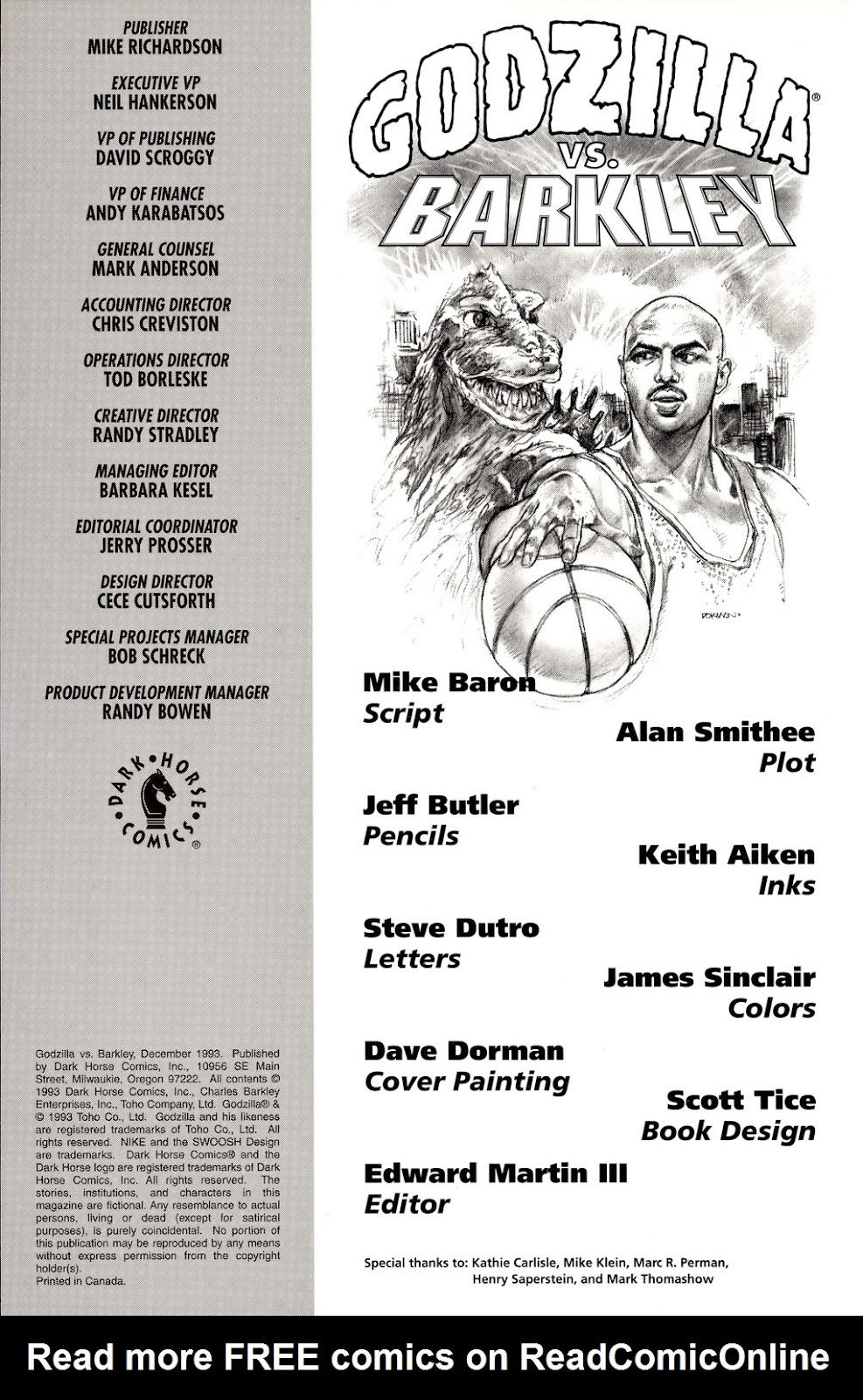 Godzilla vs. Barkley issue Full - Page 2