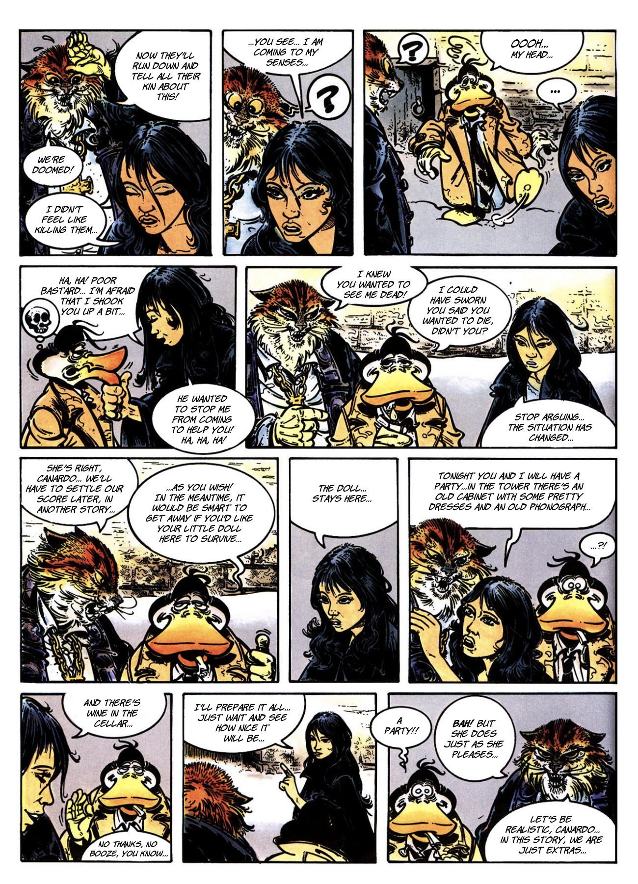 Read online Une enquête de l'inspecteur Canardo comic -  Issue #4 - 35