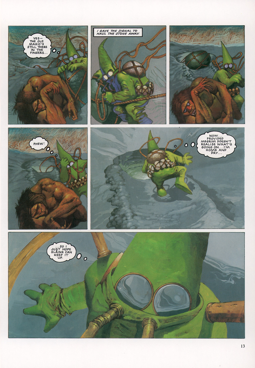 Read online Slaine: The Horned God (1993) comic -  Issue #4 - 14