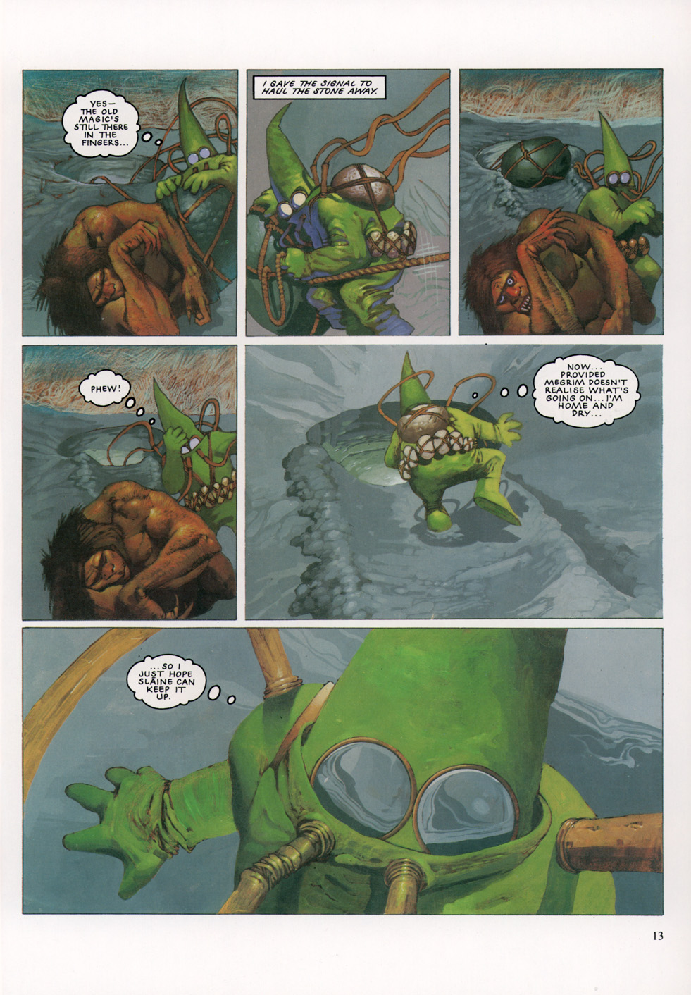 Read online Slaine: The Horned God (1993) comic -  Issue #4 - 14