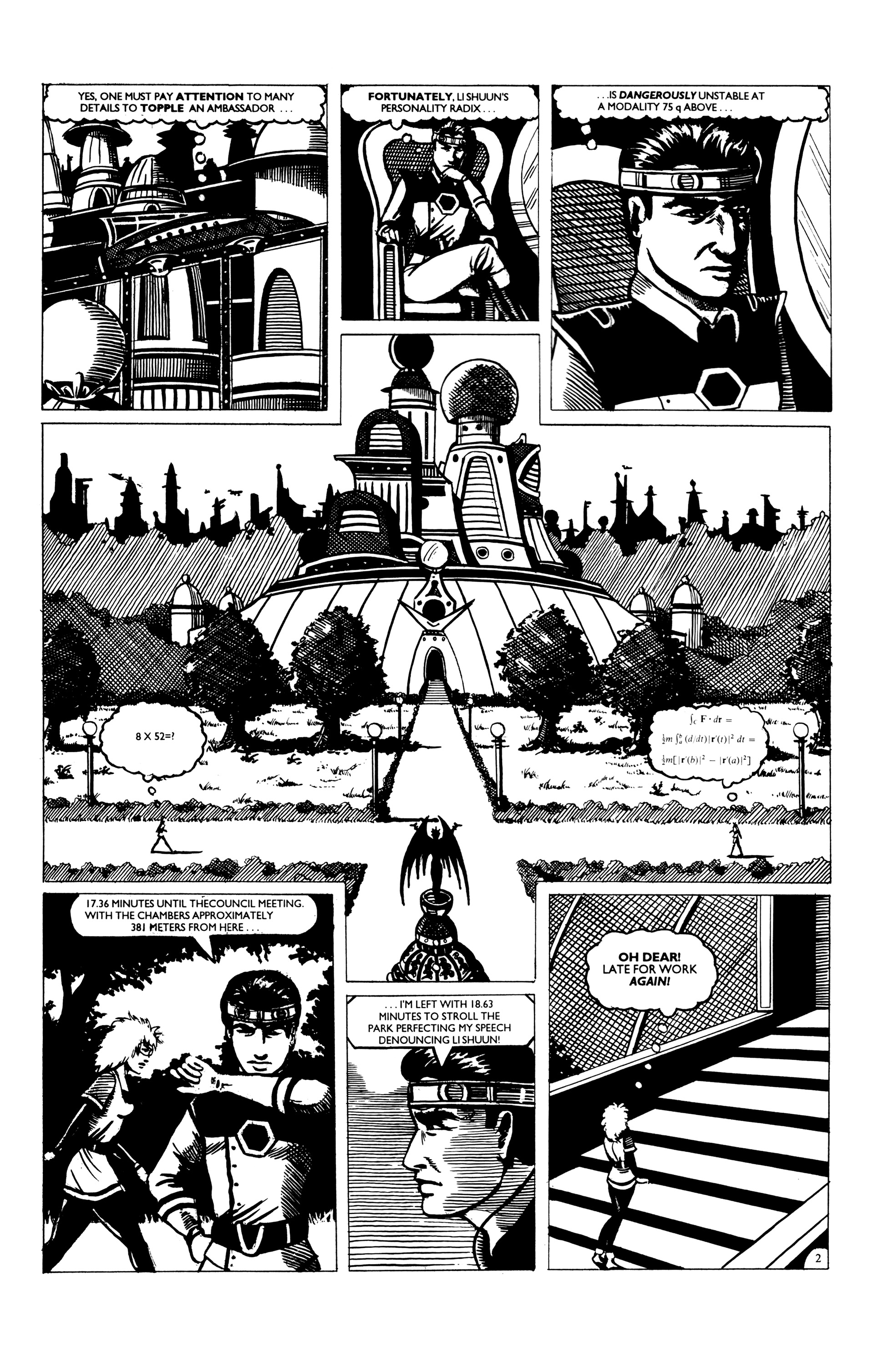 Read online Strange Attractors (1993) comic -  Issue #1 - 4