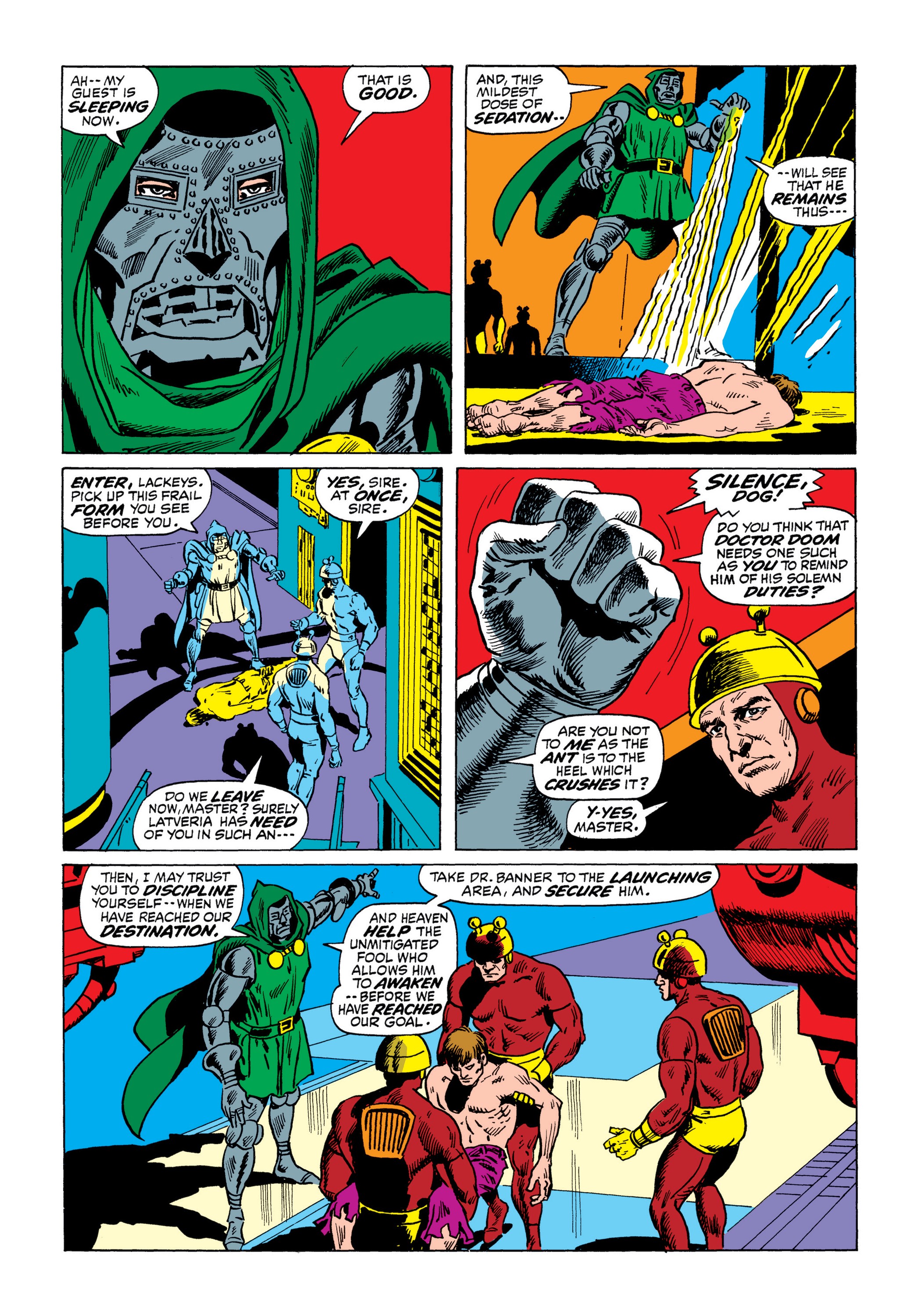 Read online Marvel Masterworks: The Incredible Hulk comic -  Issue # TPB 7 (Part 2) - 100