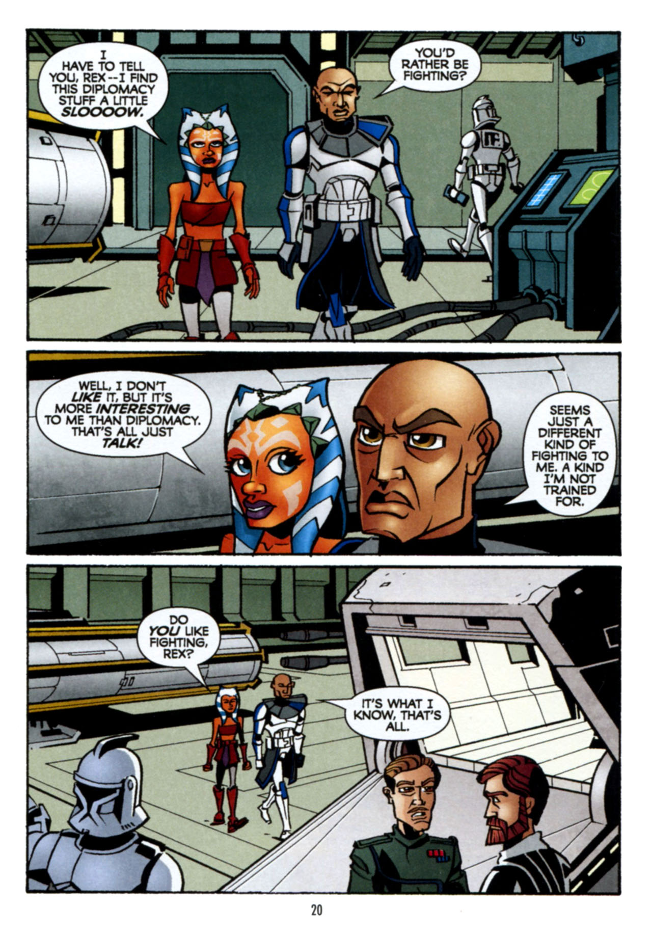 Read online Star Wars: The Clone Wars - The Wind Raiders of Taloraan comic -  Issue # Full - 20