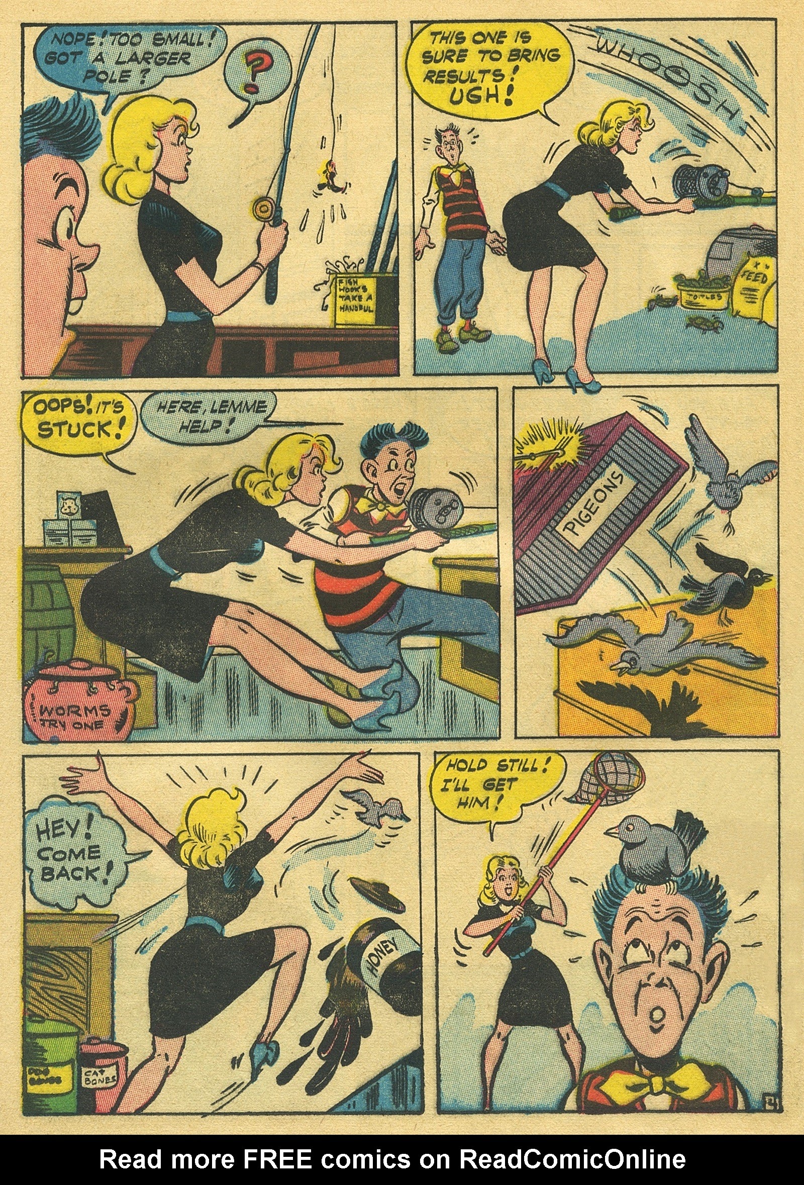 Read online Suzie Comics comic -  Issue #49 - 22