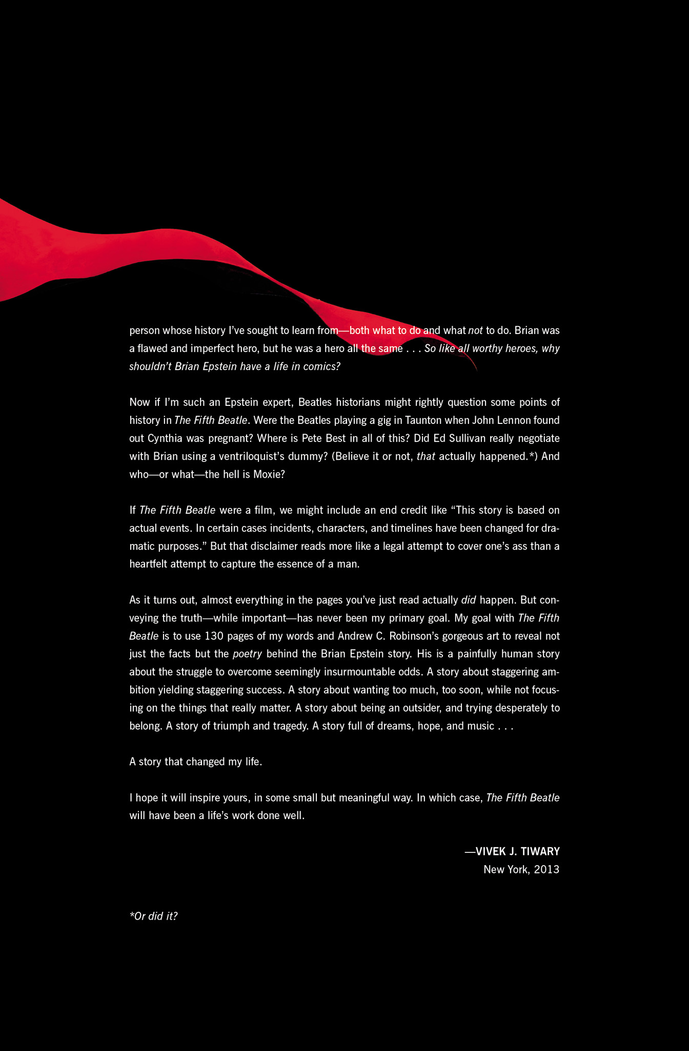 Read online The Fifth Beatle: The Brian Epstein Story comic -  Issue # TPB - 127