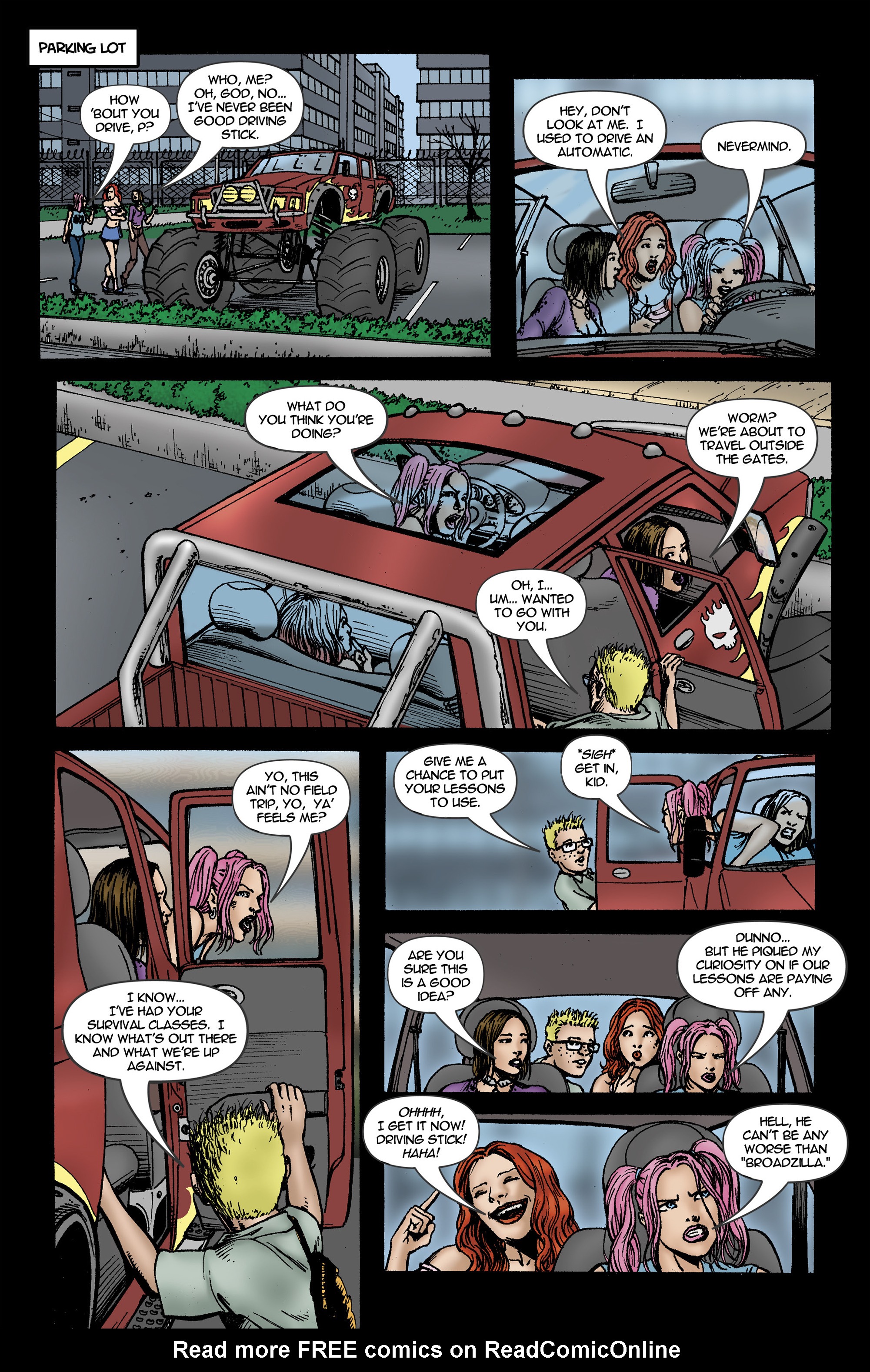 Read online Chaos Campus: Sorority Girls Vs. Zombies comic -  Issue #14 - 16