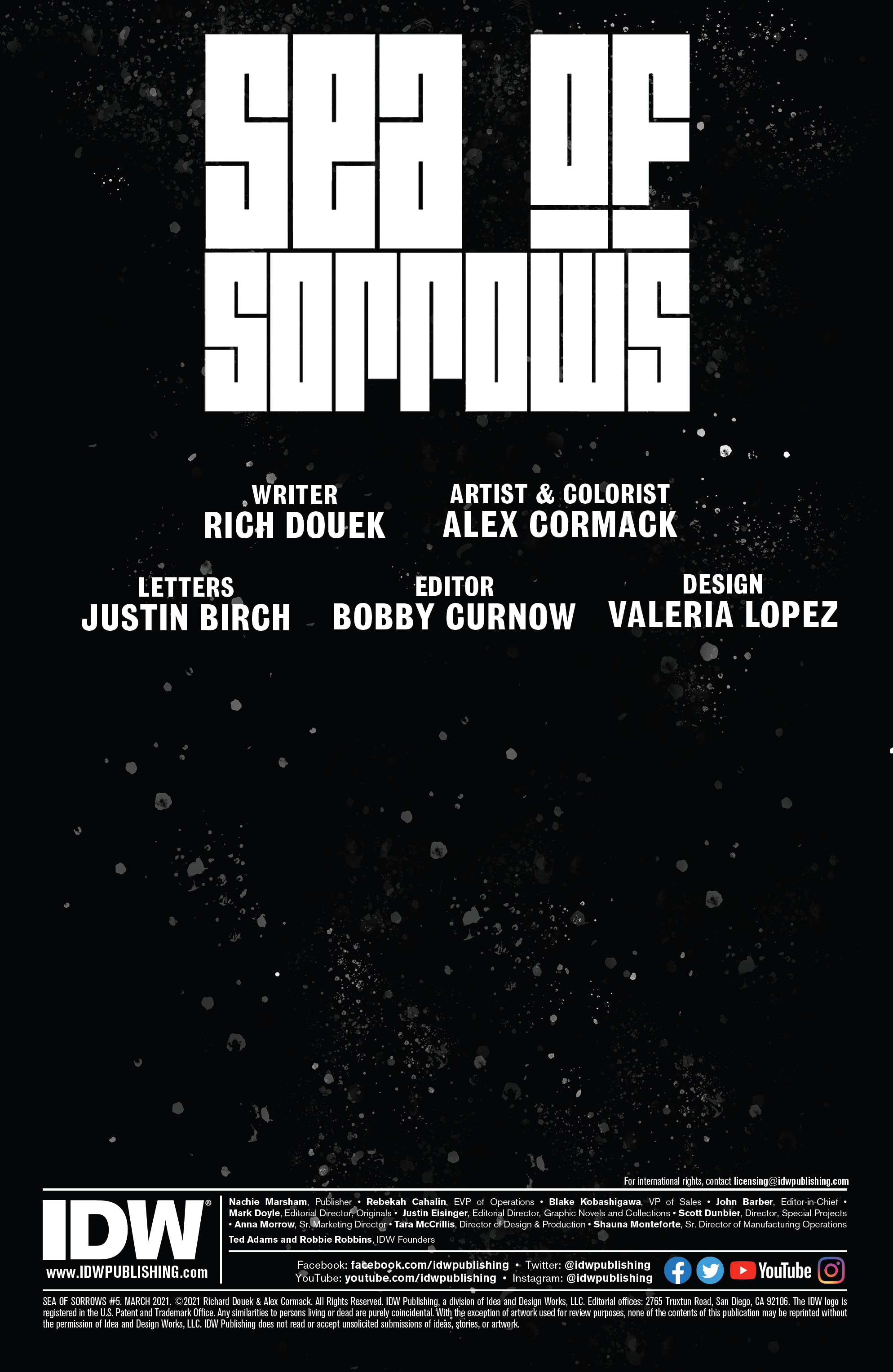 Read online Sea of Sorrows comic -  Issue #5 - 2