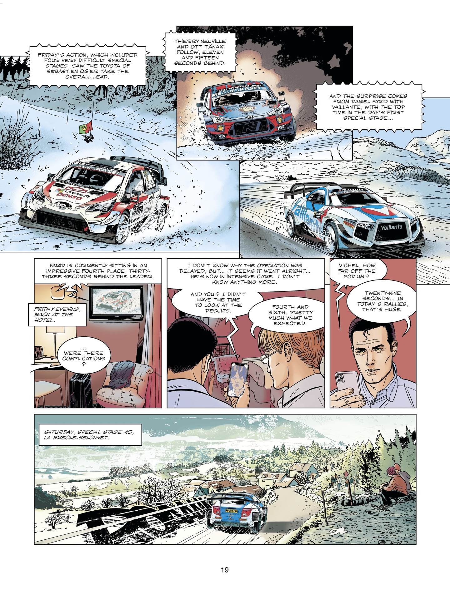 Read online Michel Vaillant comic -  Issue #9 - 19