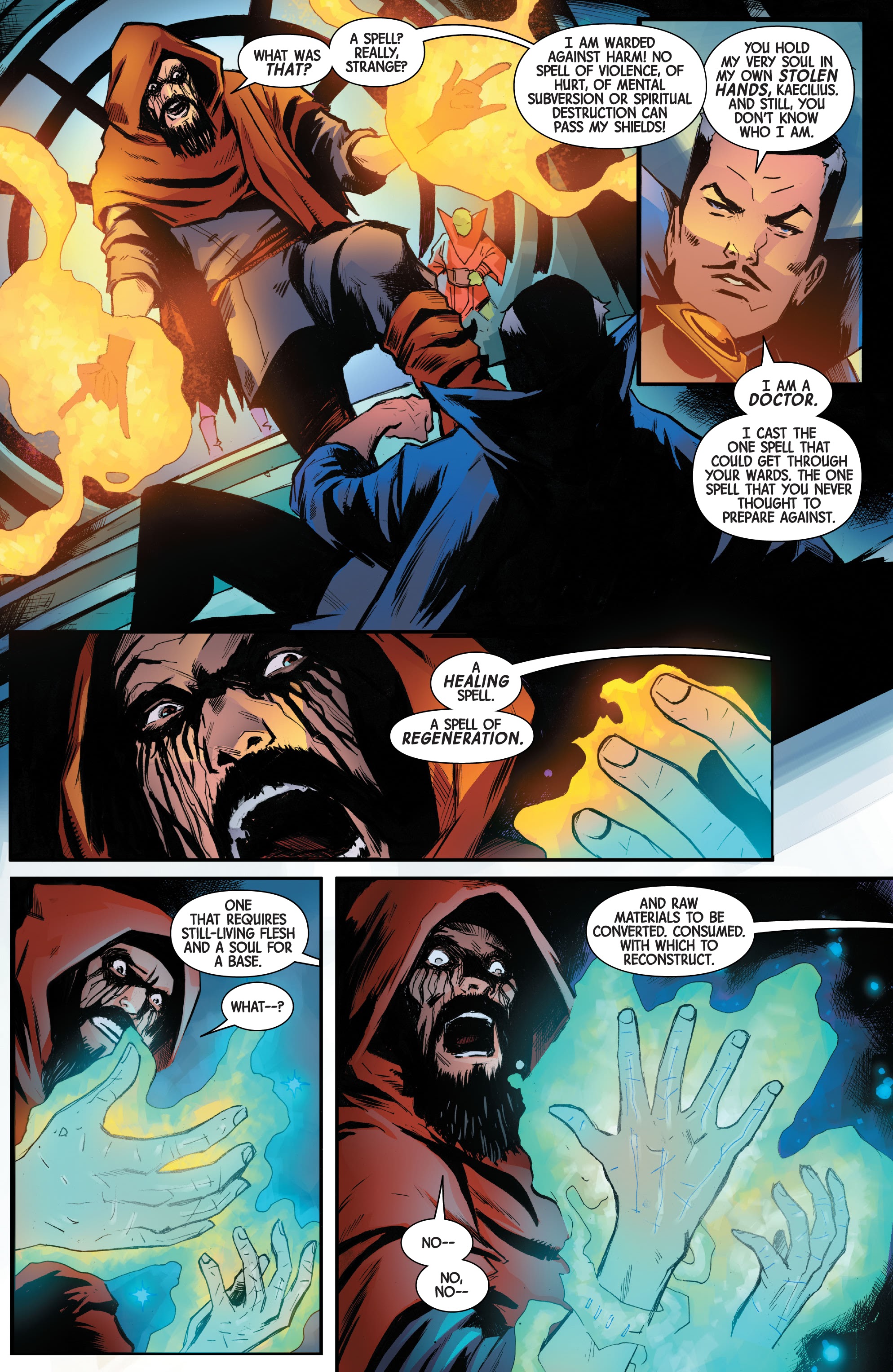 Read online Death of Doctor Strange comic -  Issue #5 - 8