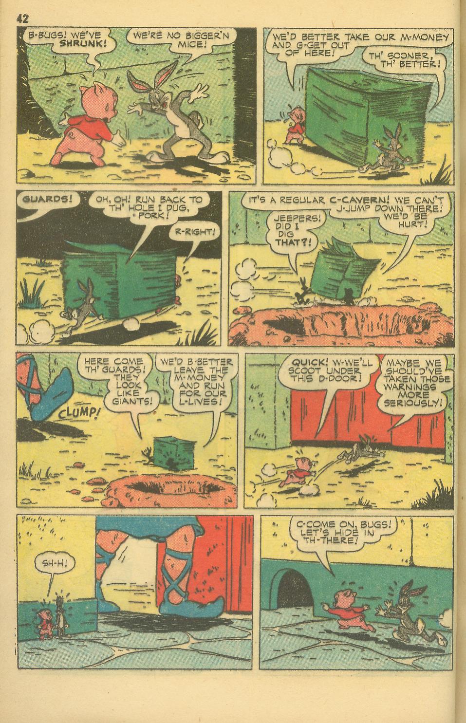 Read online Bugs Bunny's Christmas Funnies comic -  Issue # TPB 1 - 44