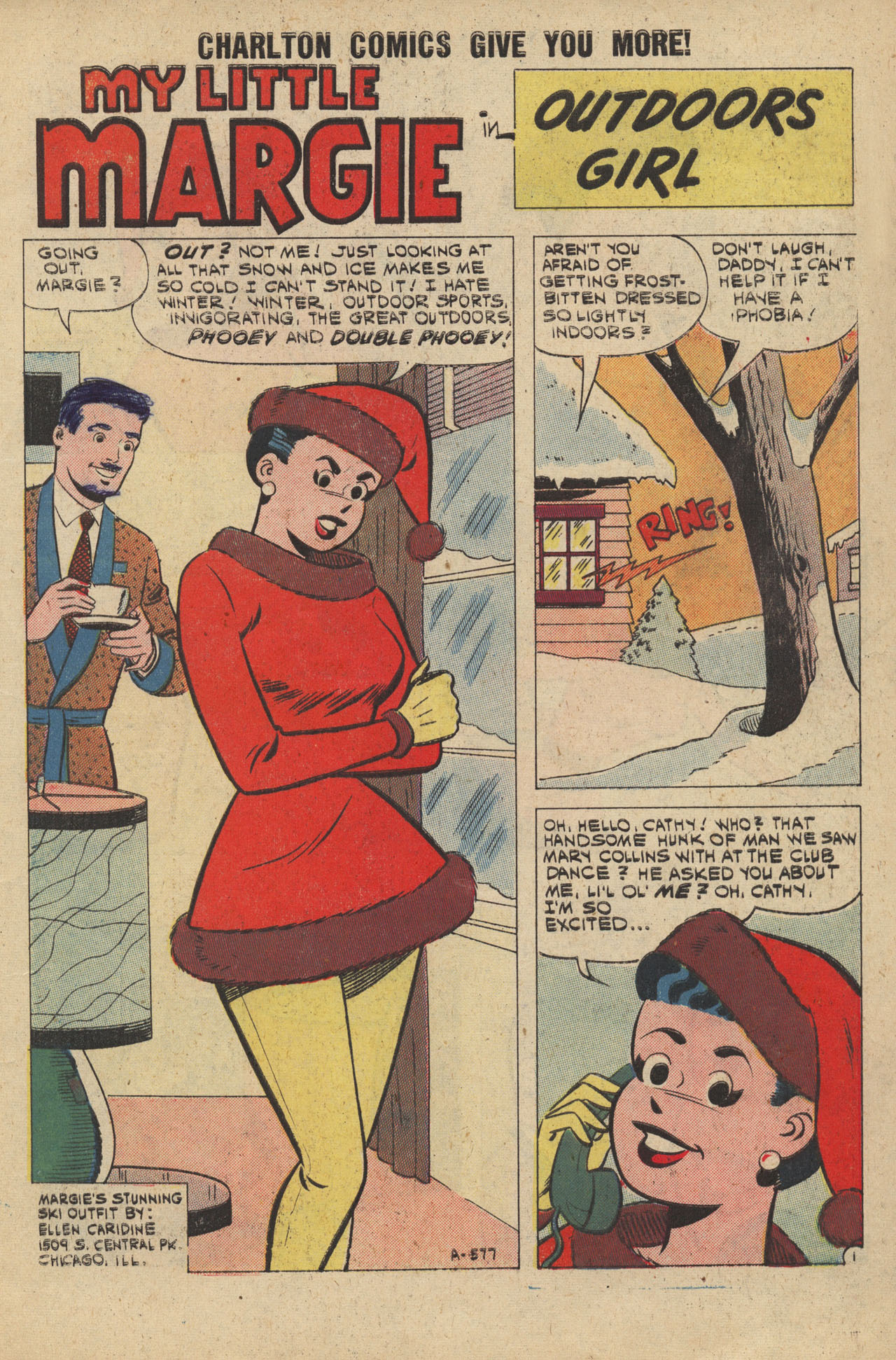 Read online My Little Margie (1954) comic -  Issue #37 - 3