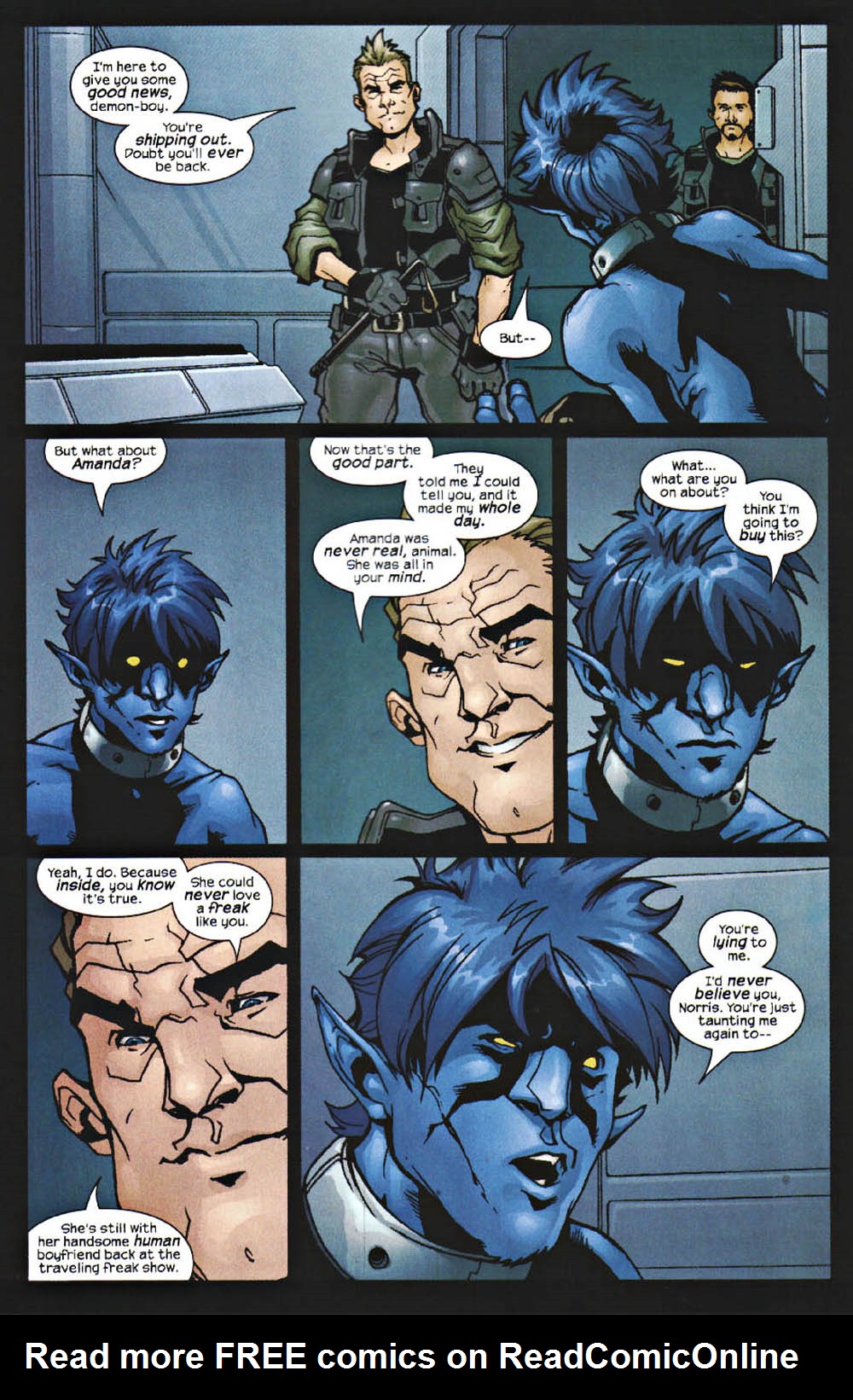 Read online X-Men 2 Movie Prequel: Nightcrawler comic -  Issue # Full - 41