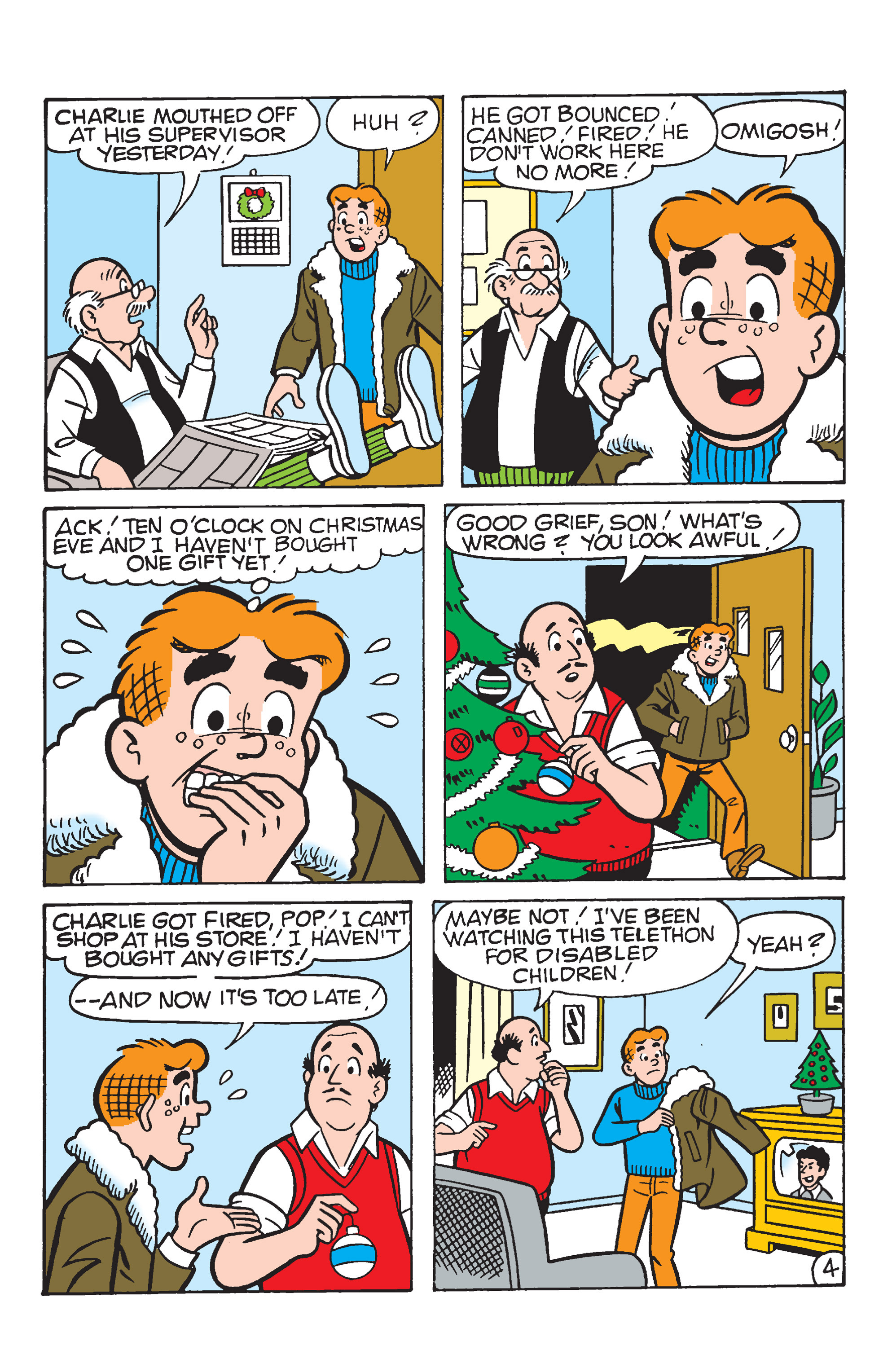 Read online Archie's Christmas Spirit comic -  Issue # TPB - 83