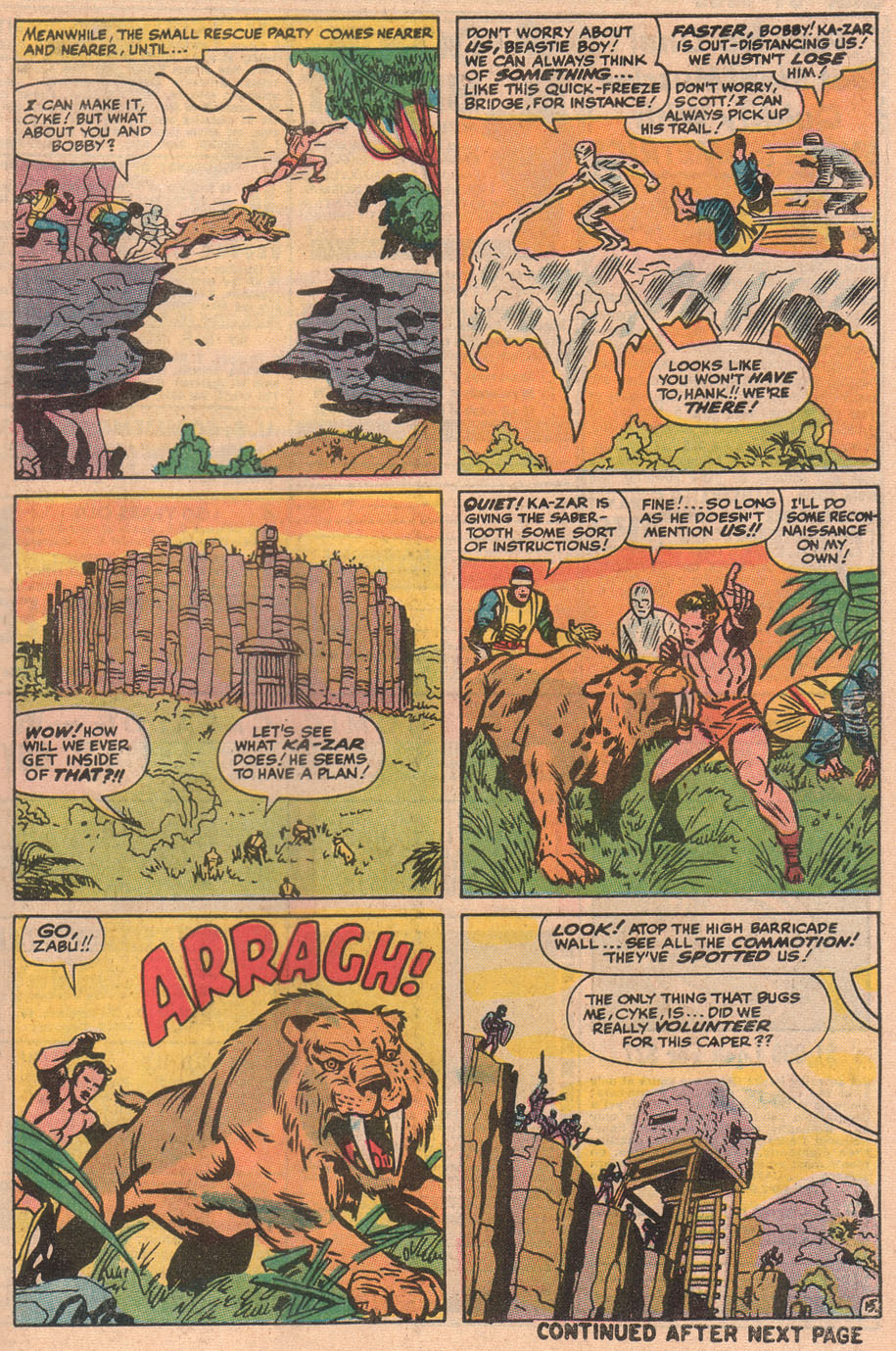 Read online Ka-Zar (1970) comic -  Issue #1 - 21
