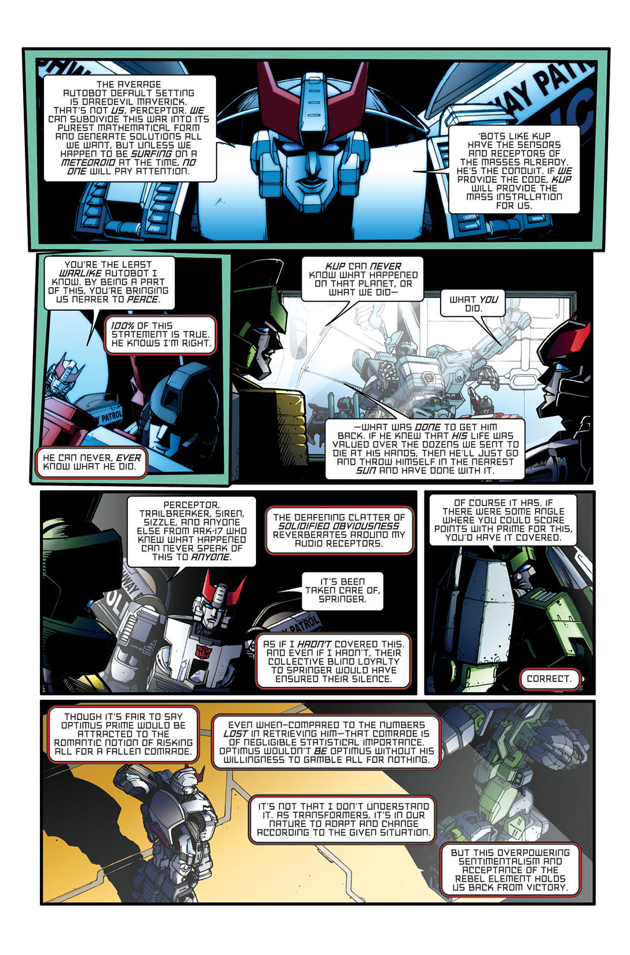 Read online The Transformers: All Hail Megatron comic -  Issue #15 - 11