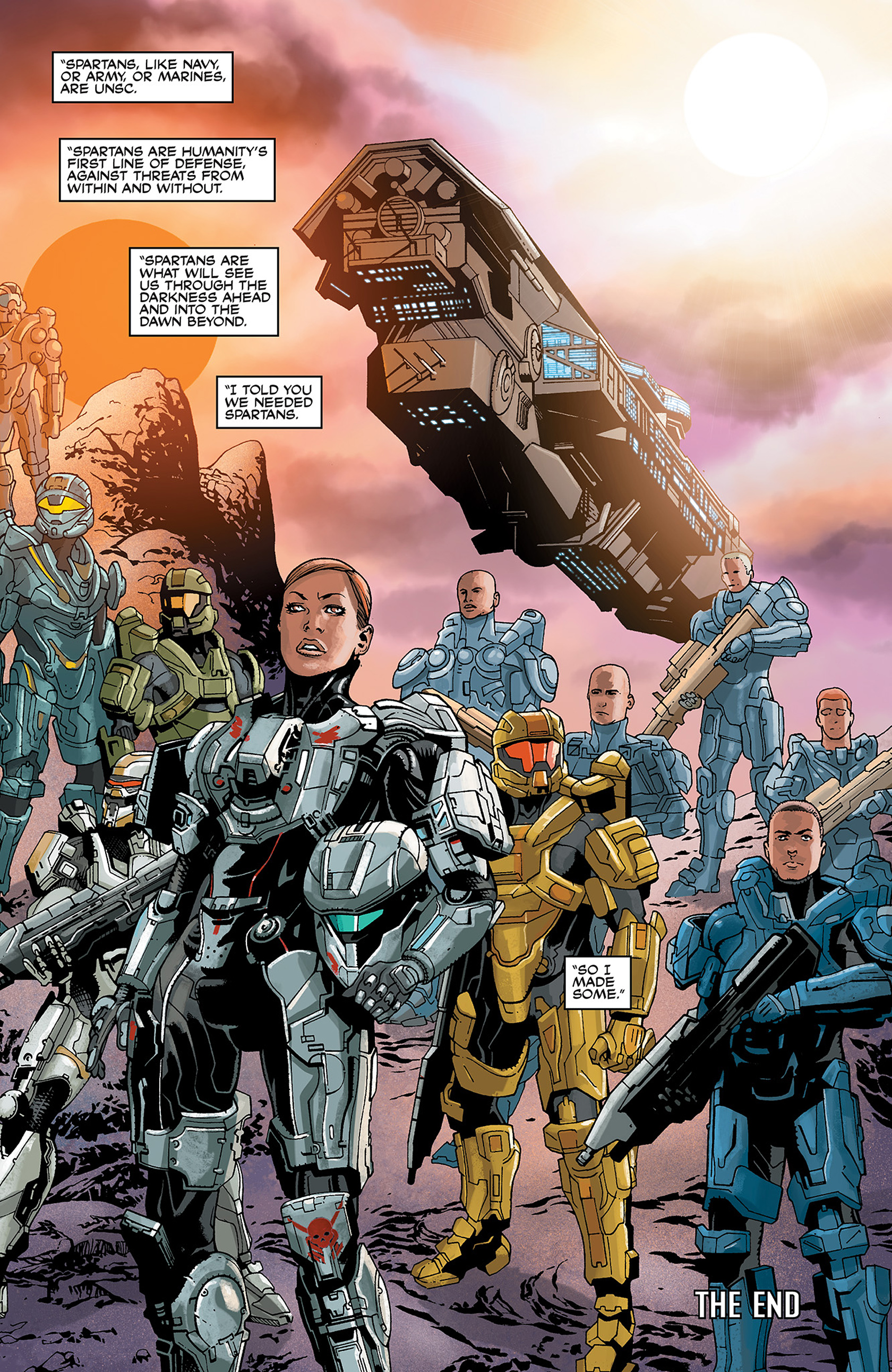 Read online Halo: Initiation comic -  Issue #3 - 24