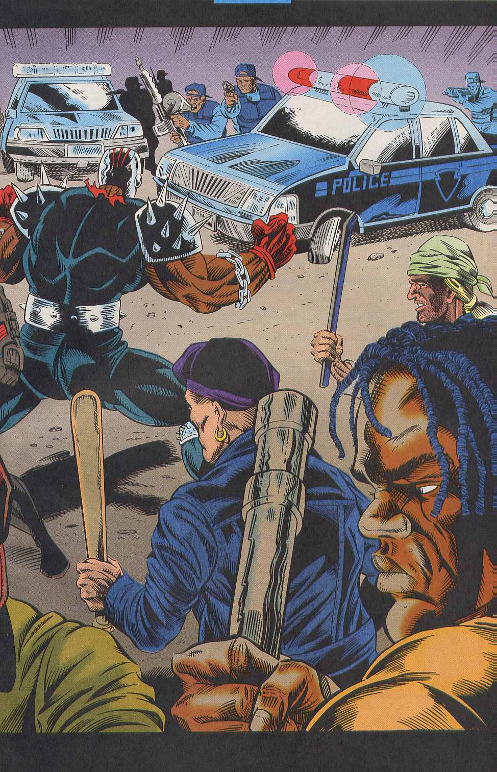 Read online Night Thrasher comic -  Issue #6 - 12