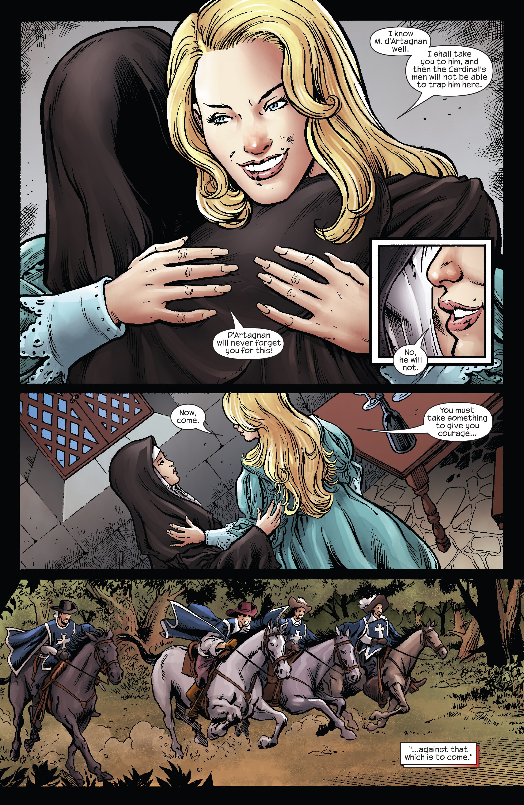 Read online Marvel Illustrated: The Three Musketeers comic -  Issue #5 - 19