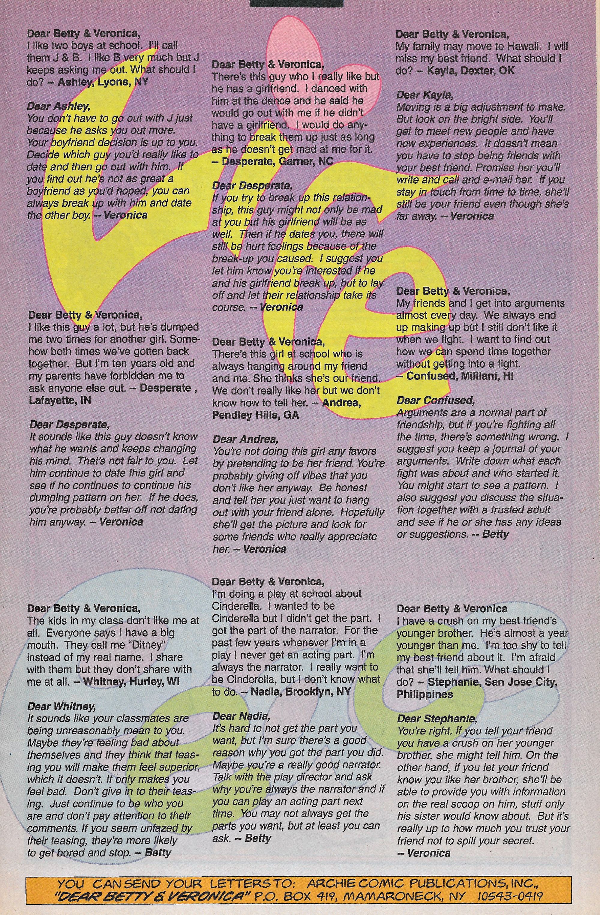 Read online Betty And Veronica: Summer Fun (1994) comic -  Issue #5 - 37