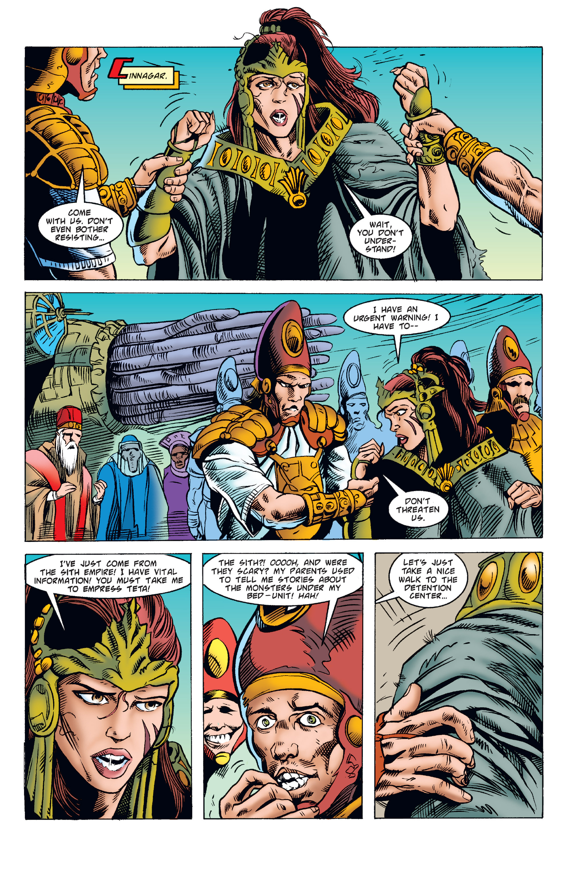 Read online Star Wars: Tales of the Jedi - The Fall of the Sith Empire comic -  Issue #1 - 13