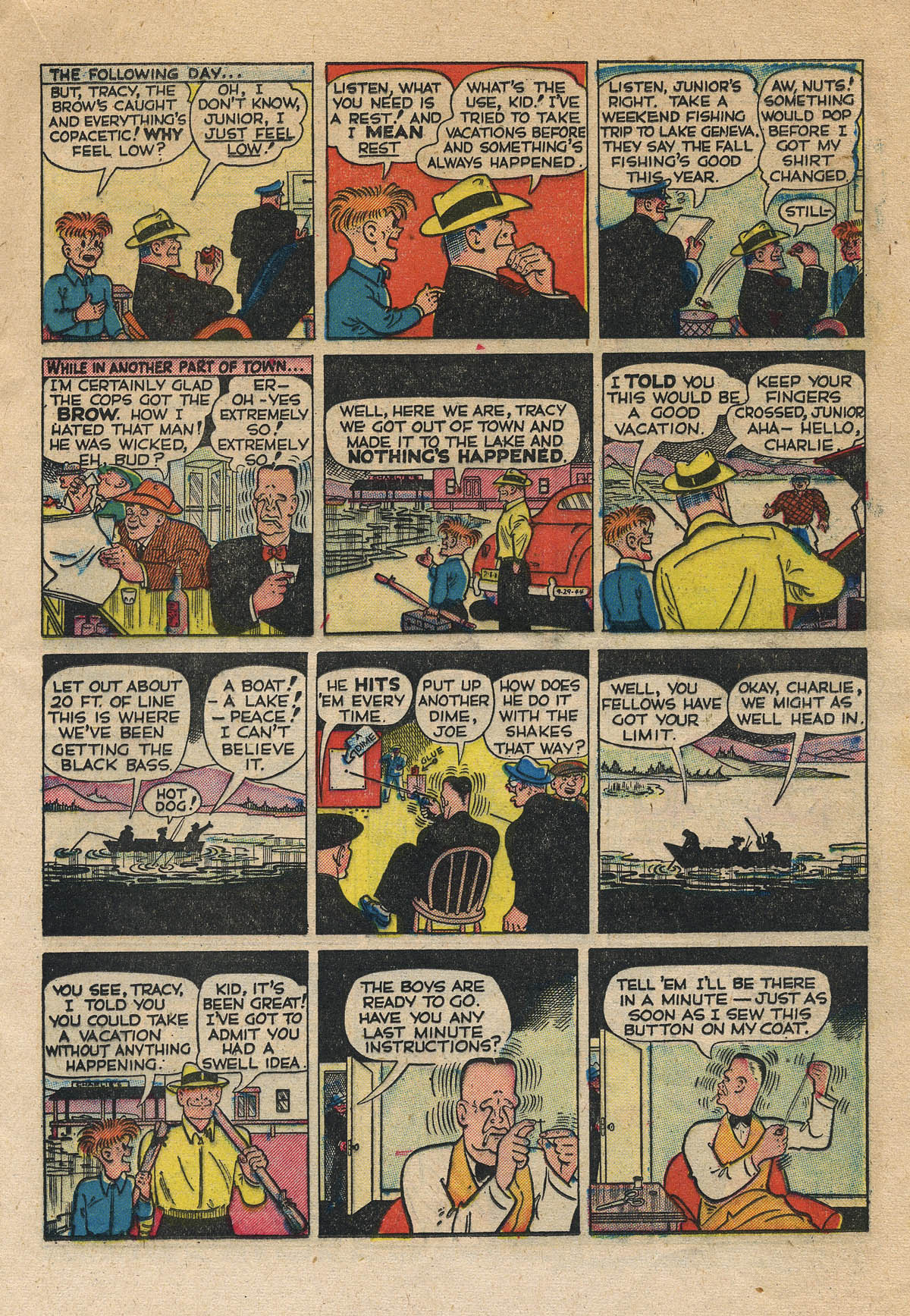 Read online Dick Tracy comic -  Issue #30 - 15