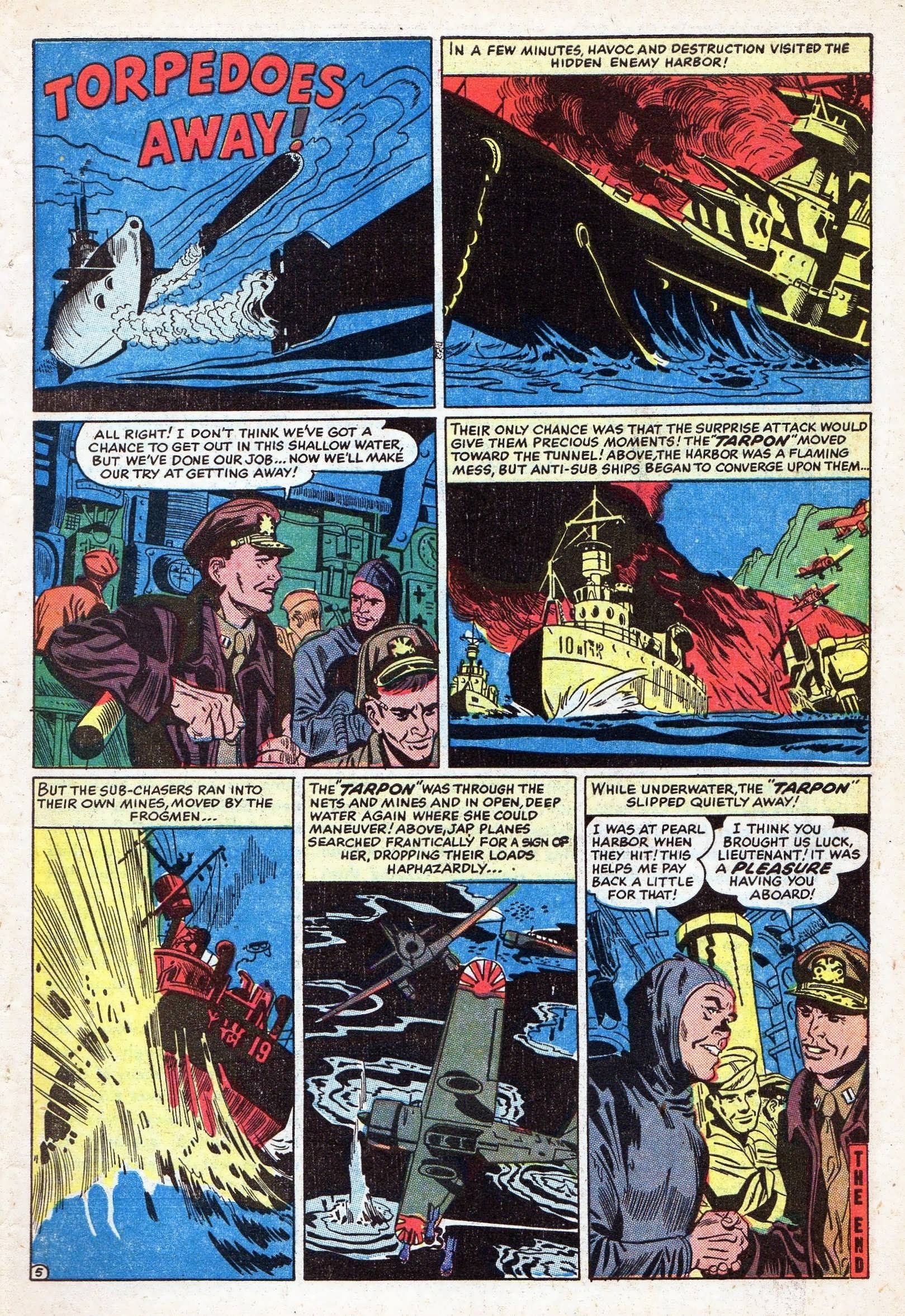 Read online Navy Action (1957) comic -  Issue #17 - 7