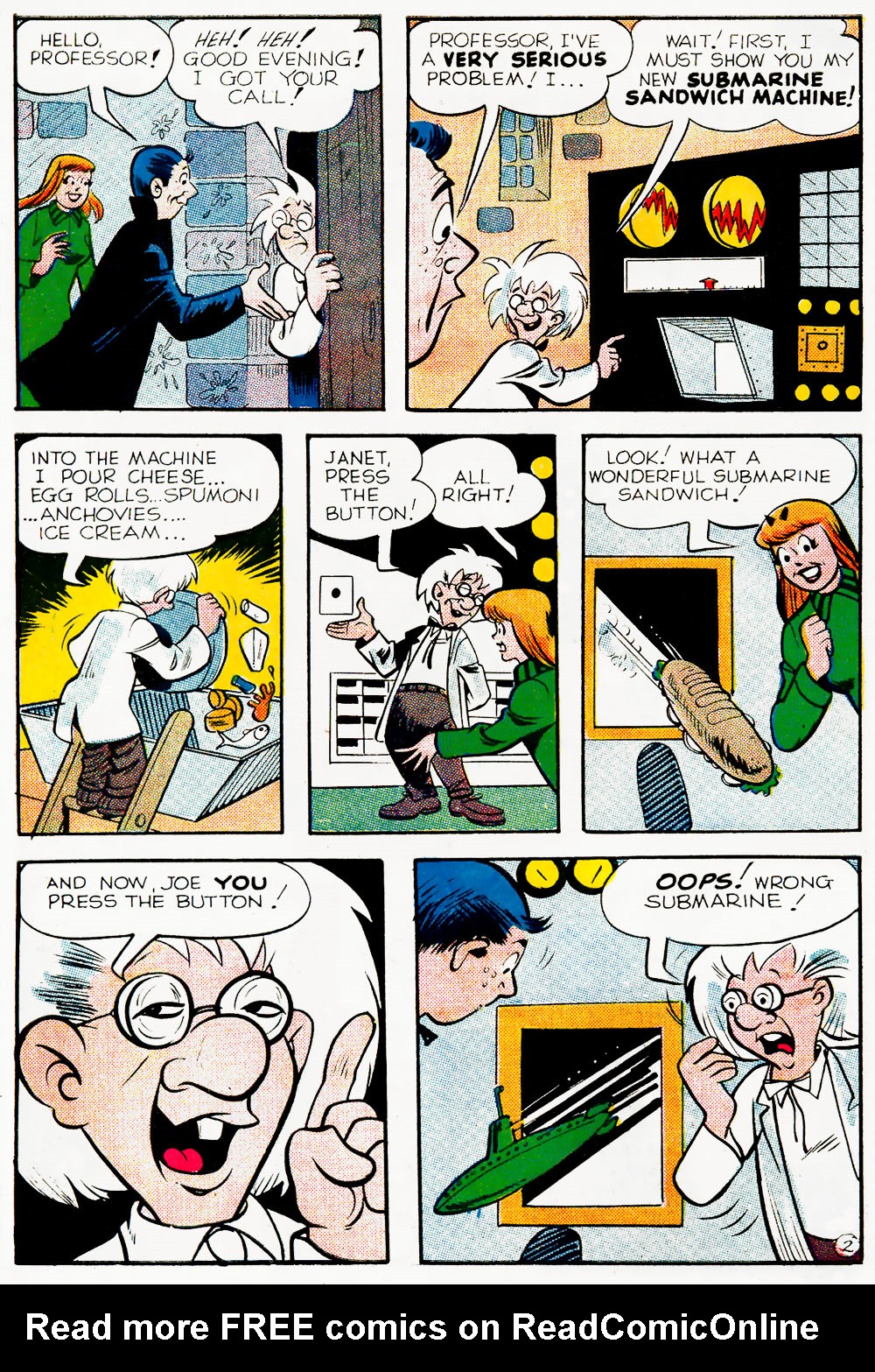 Read online Archie's Madhouse comic -  Issue #26 - 26