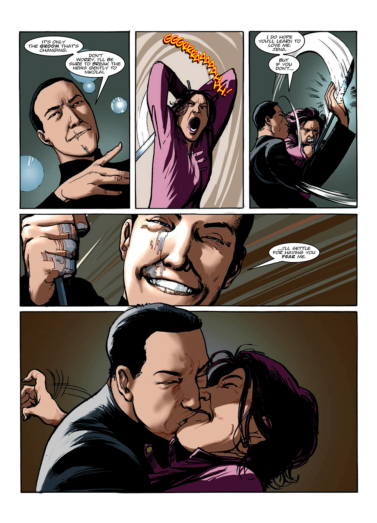 Read online Nikolai Dante comic -  Issue # TPB 10 - 110