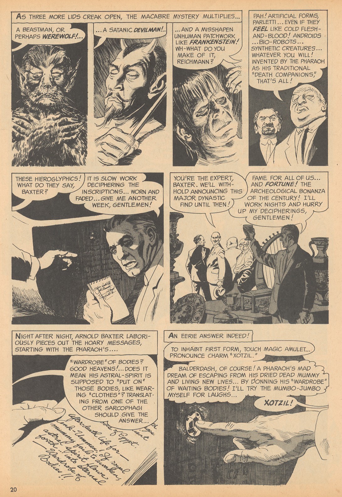 Read online Creepy (1964) comic -  Issue #2 - 20