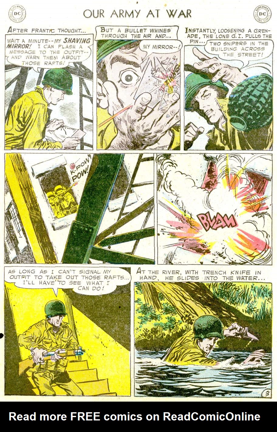 Read online Our Army at War (1952) comic -  Issue #41 - 30