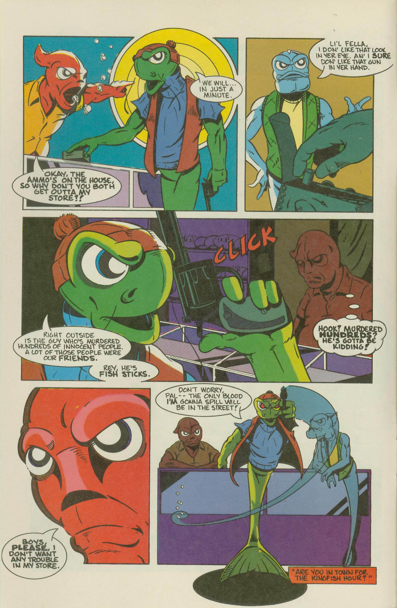 Read online The Fish Police comic -  Issue #14 - 6