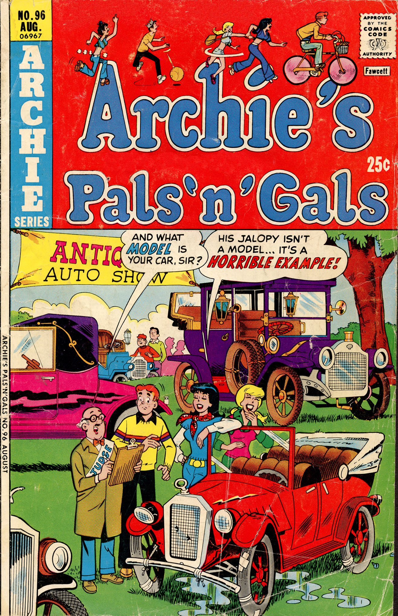 Read online Archie's Pals 'N' Gals (1952) comic -  Issue #96 - 1
