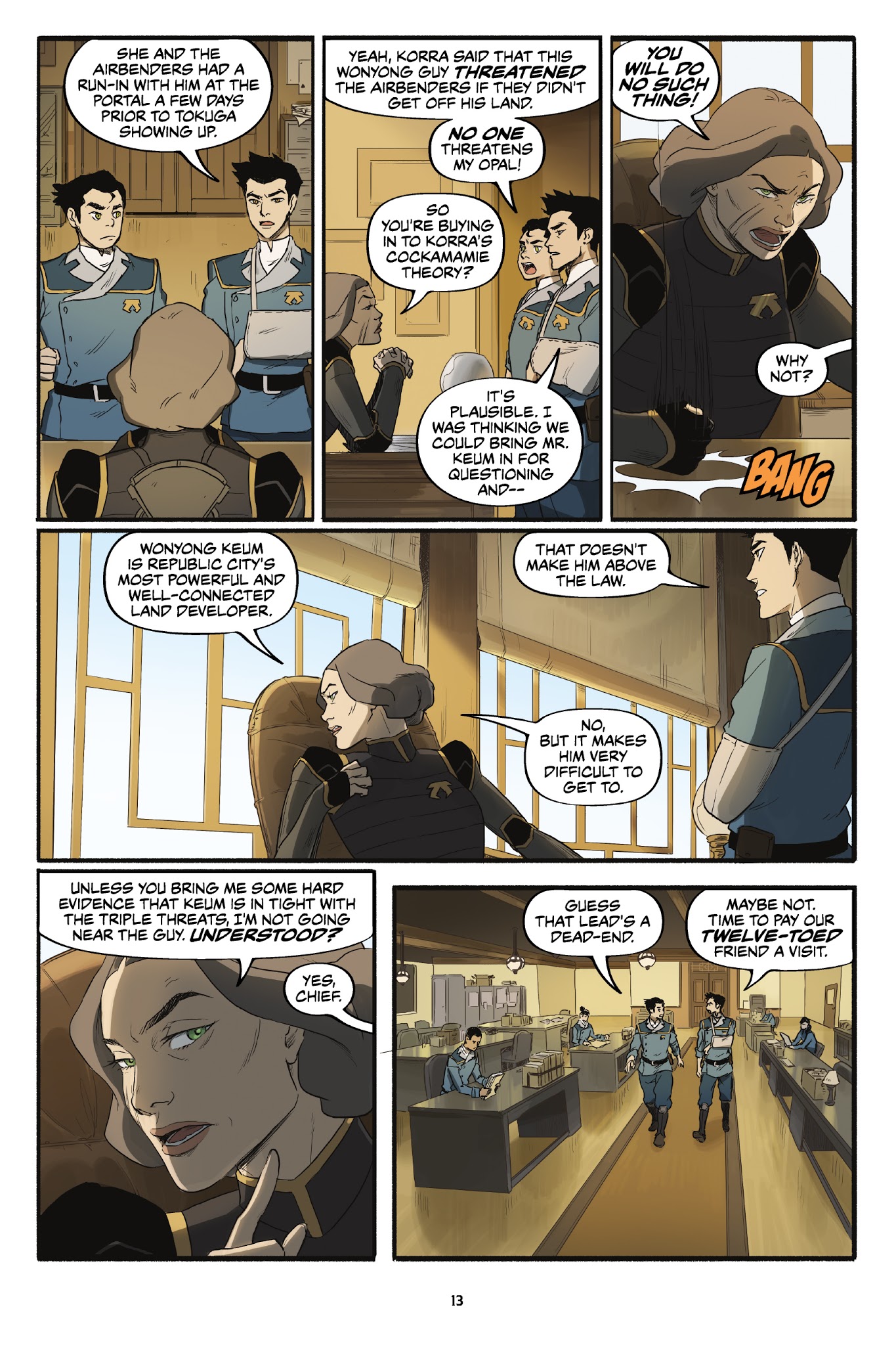 Read online Nickelodeon The Legend of Korra – Turf Wars comic -  Issue #2 - 15