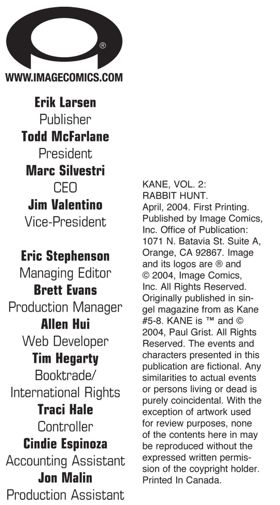 Read online Kane comic -  Issue # TPB 2 - 2