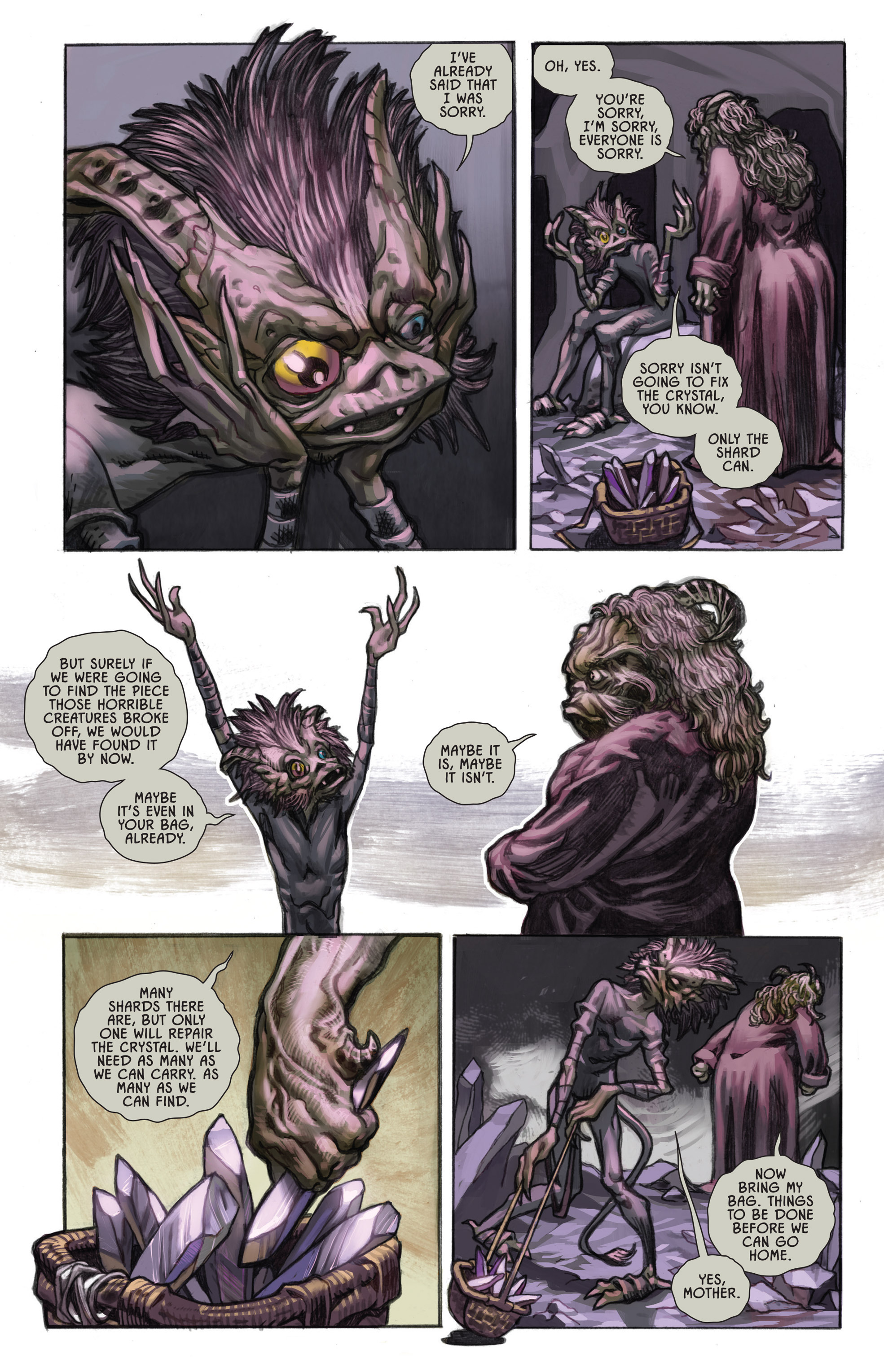 Read online The Dark Crystal: Creation Myths comic -  Issue # TPB 3 - 13