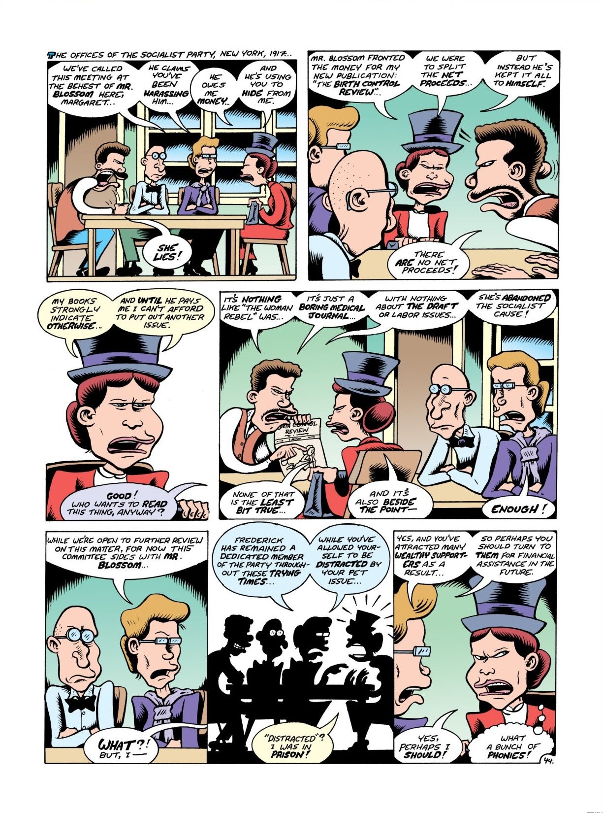 Read online Woman Rebel: The Margaret Sanger Story comic -  Issue # TPB - 51