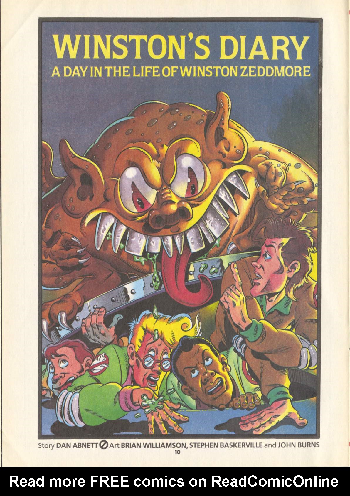 Read online The Real Ghostbusters comic -  Issue #155 - 2