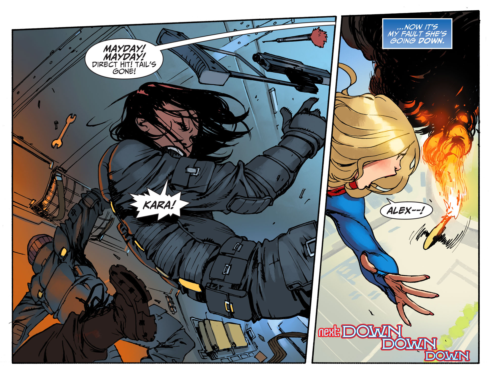 Read online Adventures of Supergirl comic -  Issue #1 - 21