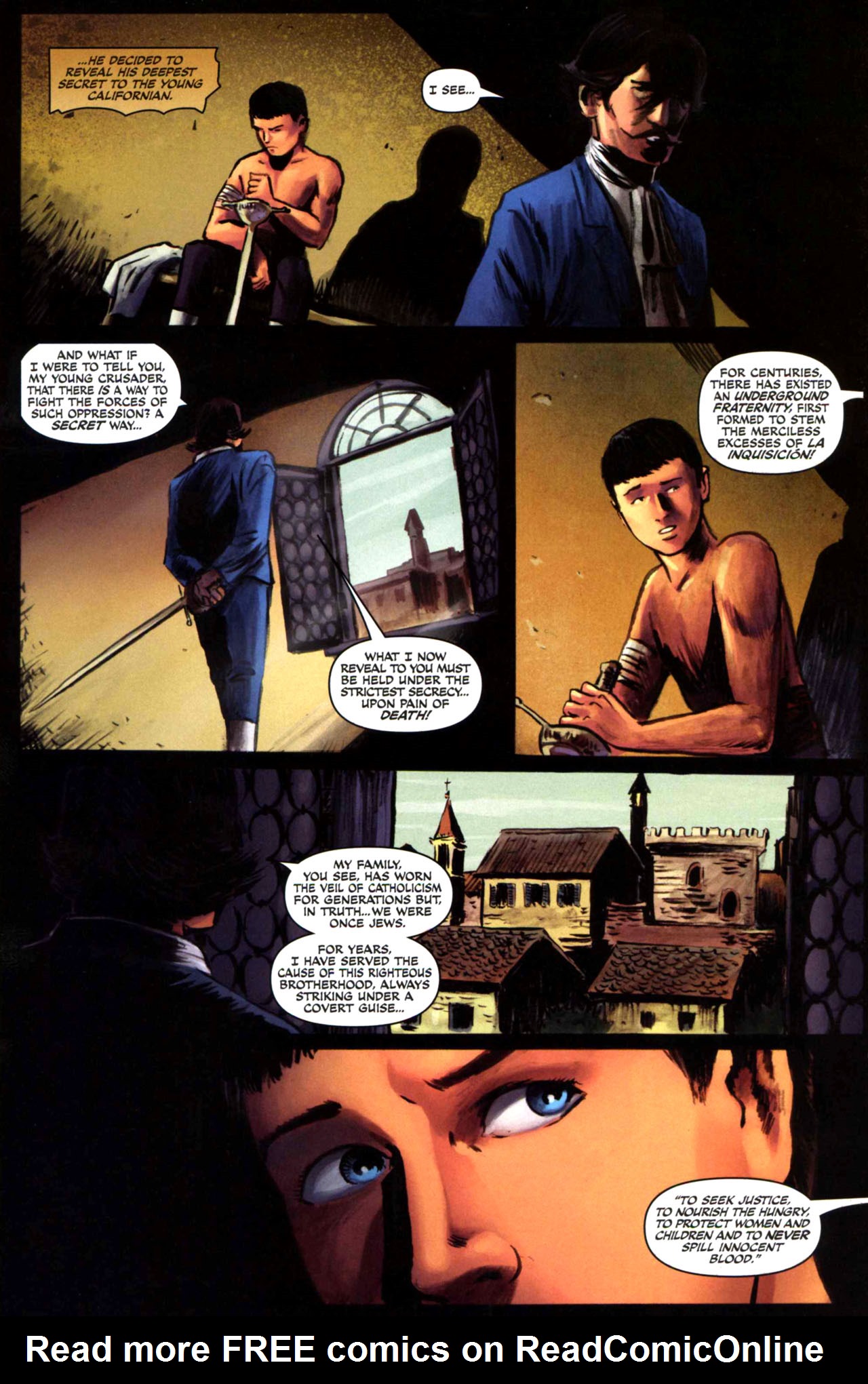 Read online Zorro (2008) comic -  Issue #4 - 20