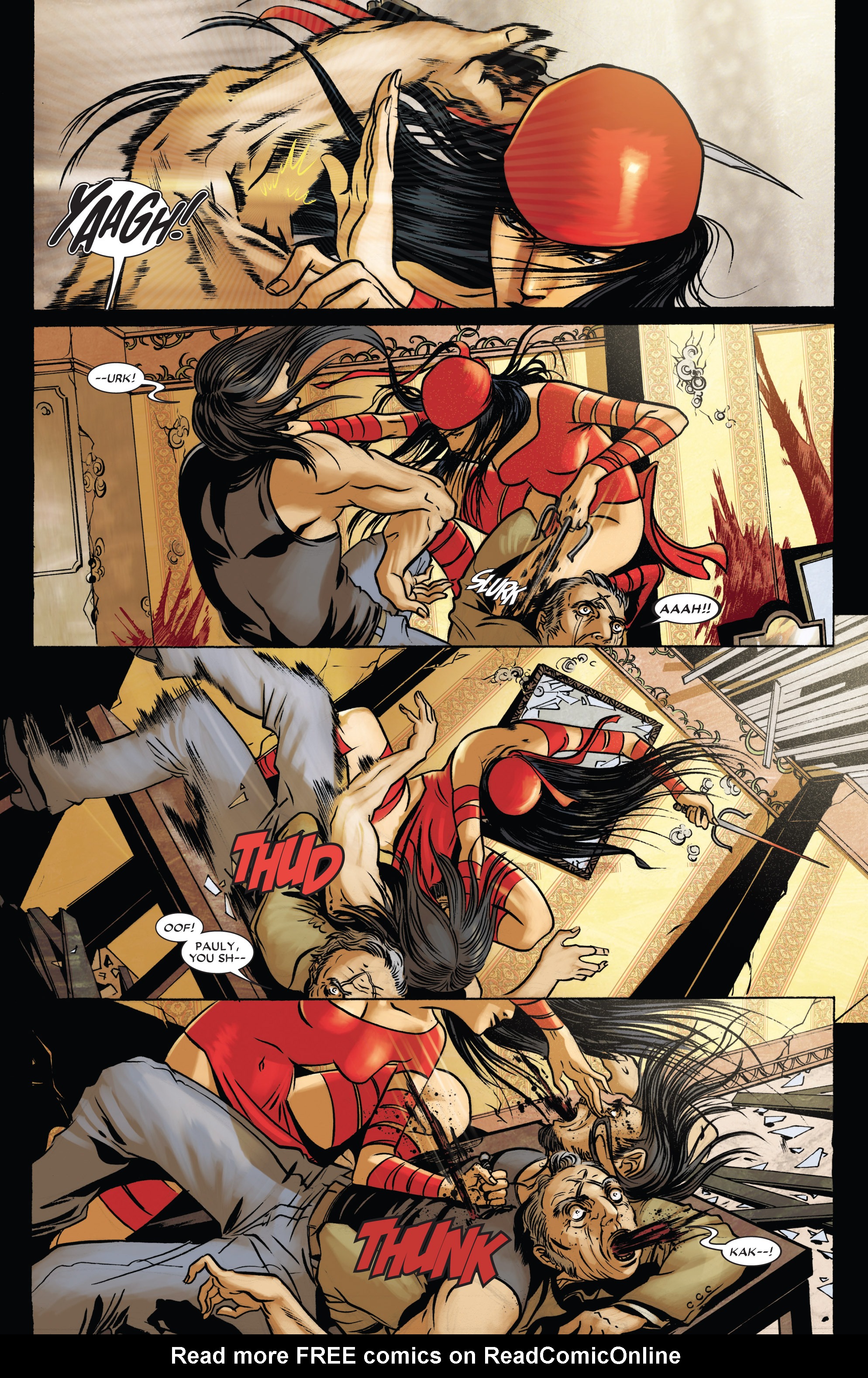 Read online Shadowland: Elektra comic -  Issue # Full - 7