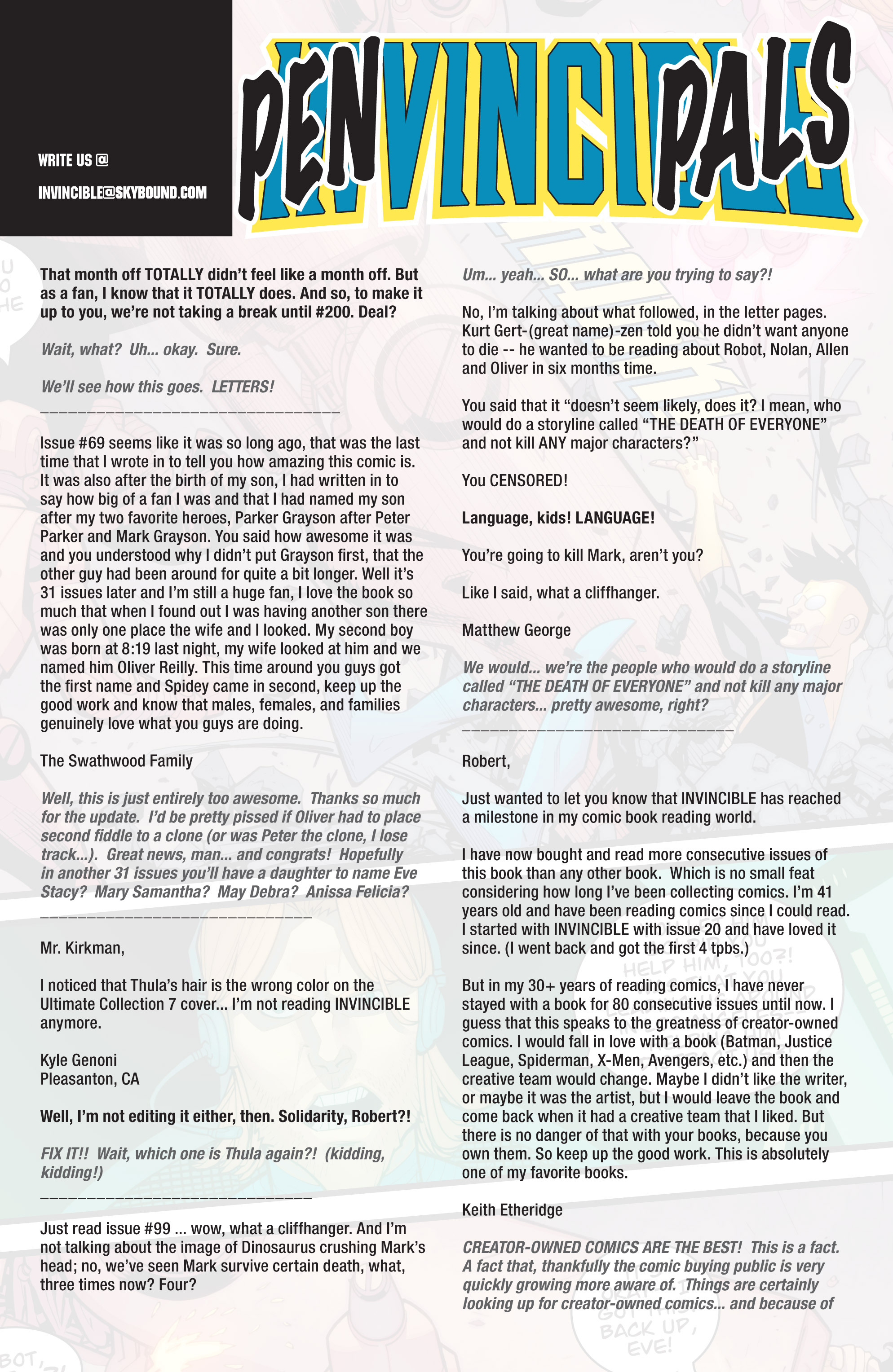 Read online Invincible comic -  Issue #101 - 23