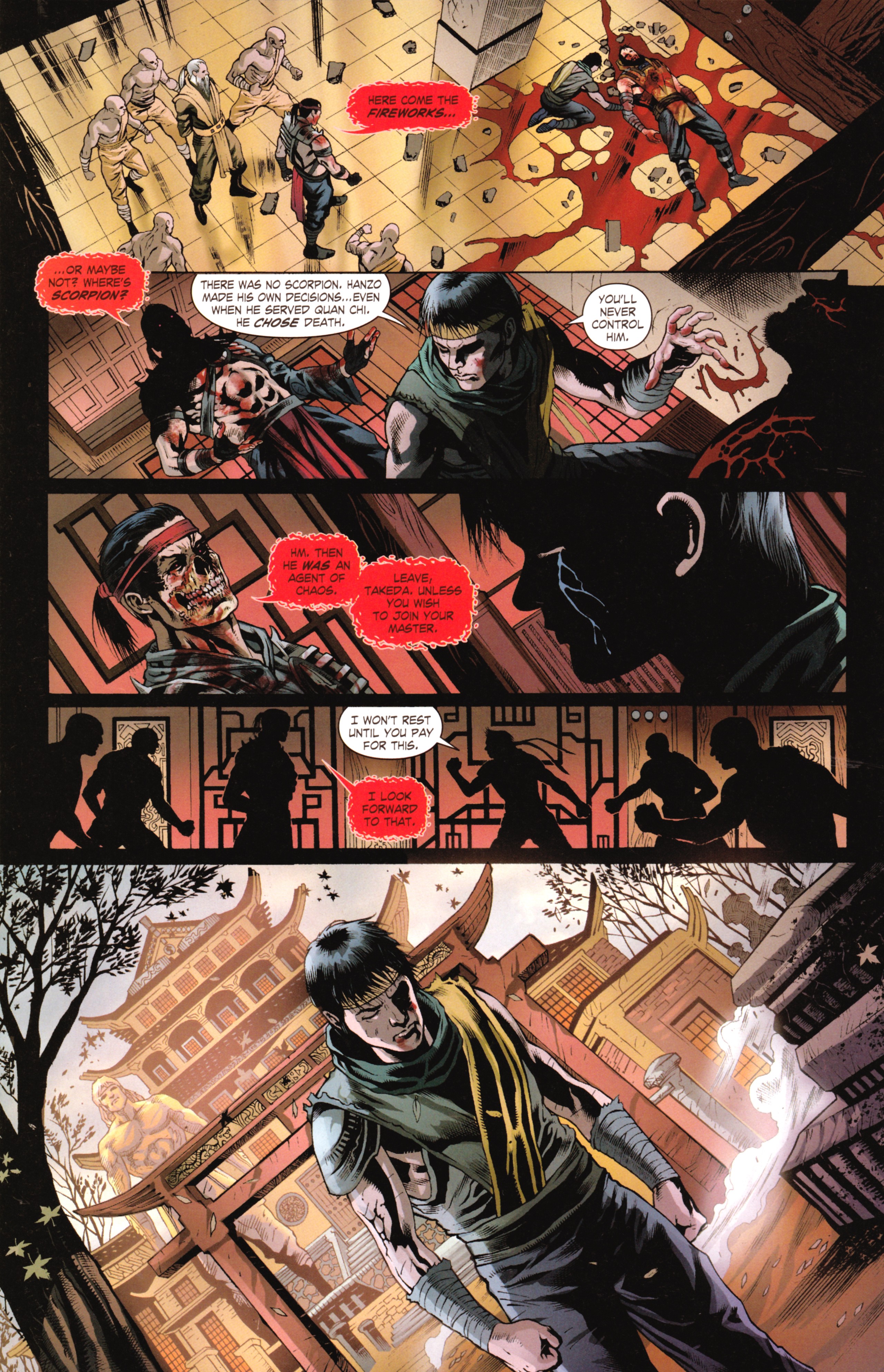 Read online Mortal Kombat X [II] comic -  Issue #8 - 34