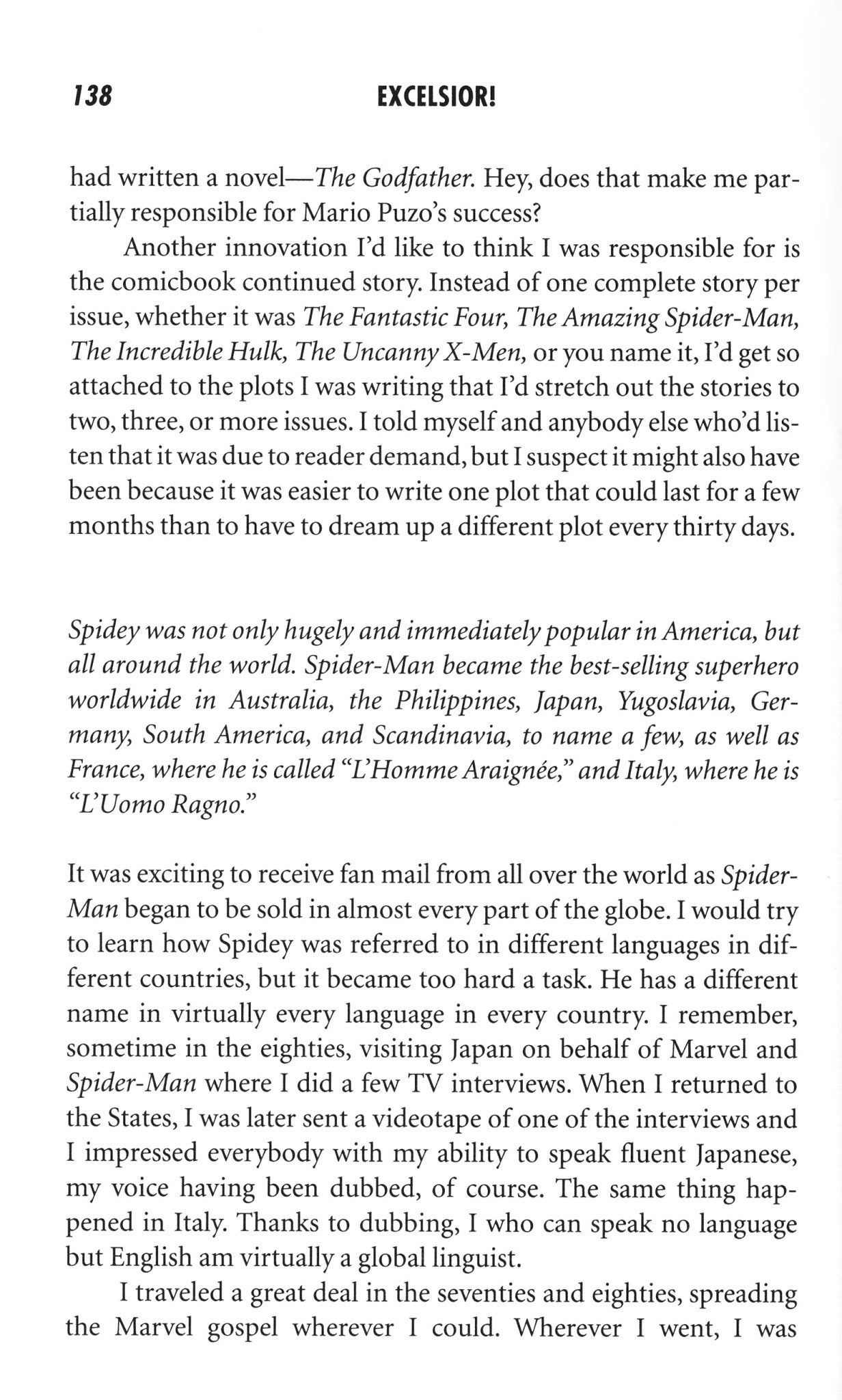 Read online Excelsior! The Amazing Life of Stan Lee comic -  Issue # TPB (Part 2) - 47