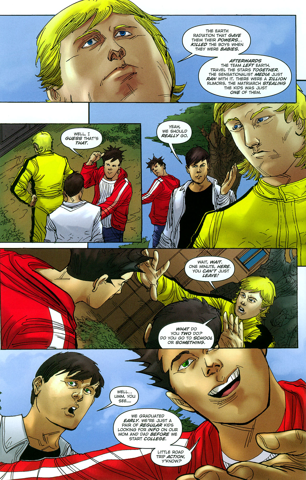 Read online Necessary Evil comic -  Issue #6 - 22