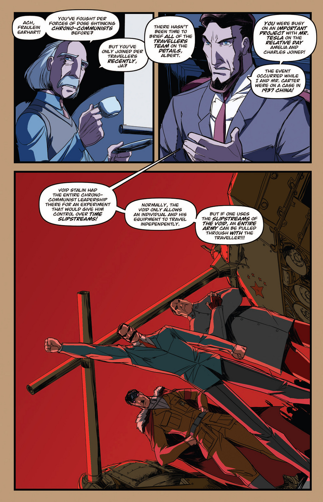 Read online Time Lincoln: Apocalypse Mao comic -  Issue # Full - 14