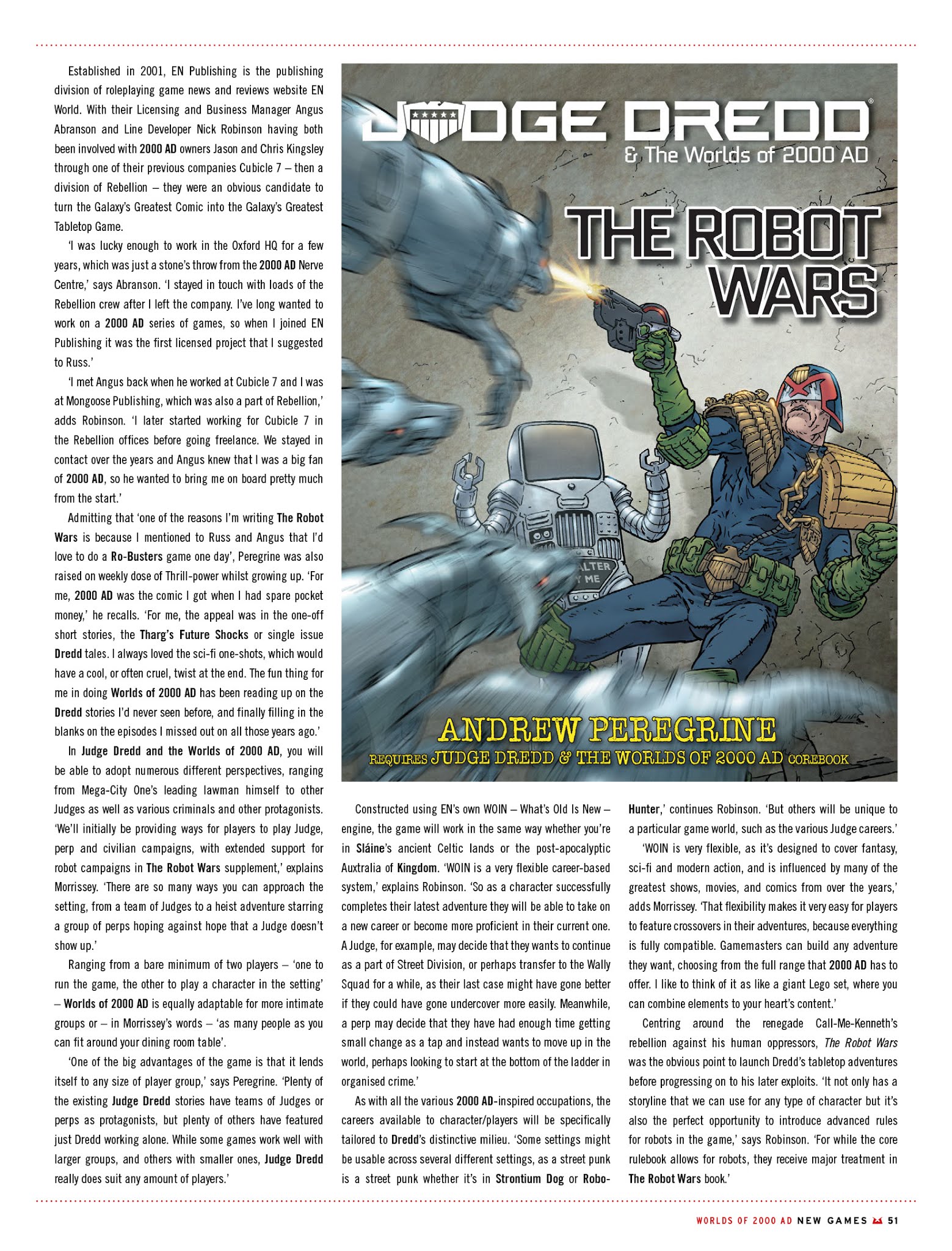 Read online Judge Dredd Megazine (Vol. 5) comic -  Issue #401 - 51