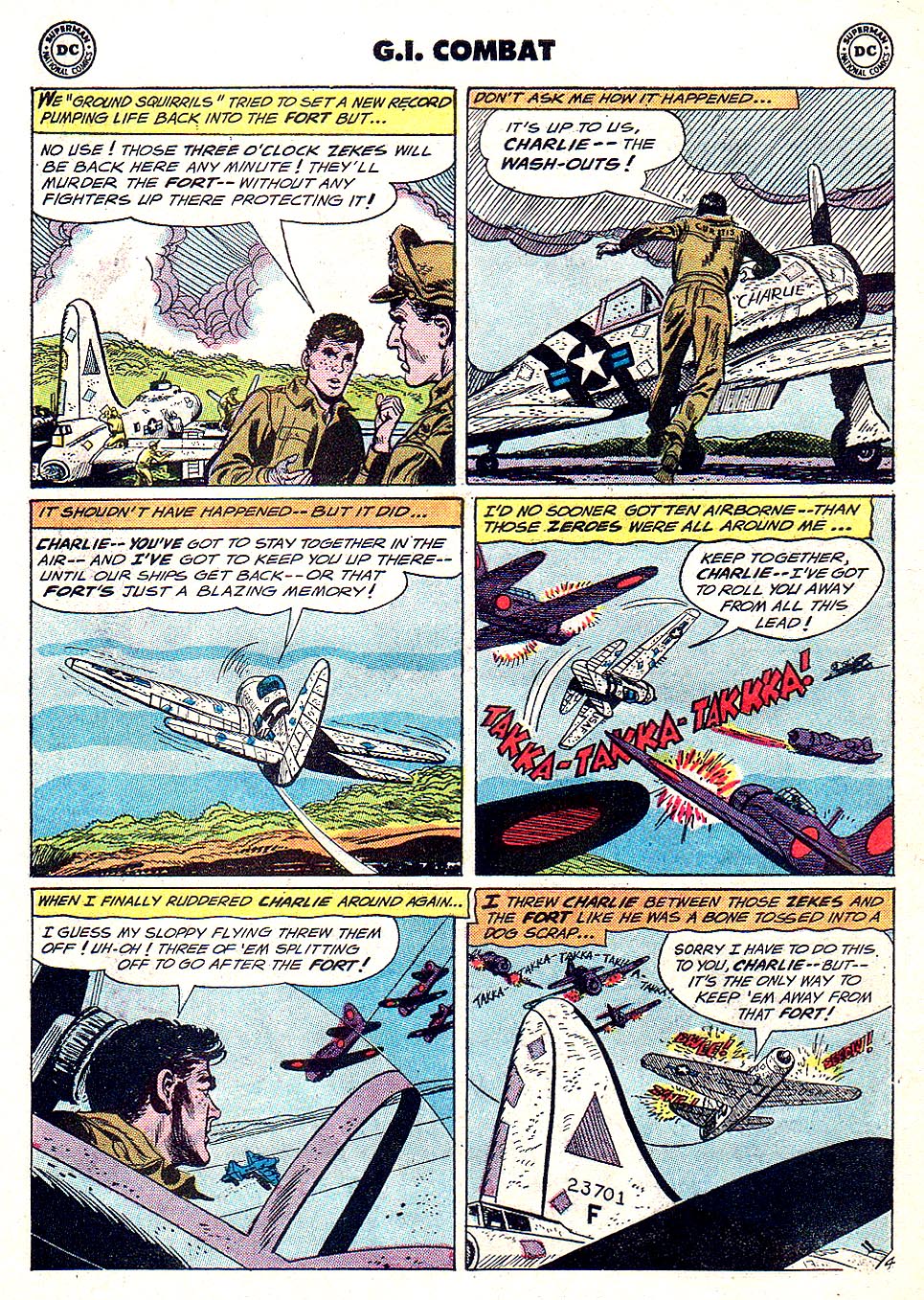 Read online G.I. Combat (1952) comic -  Issue #91 - 22