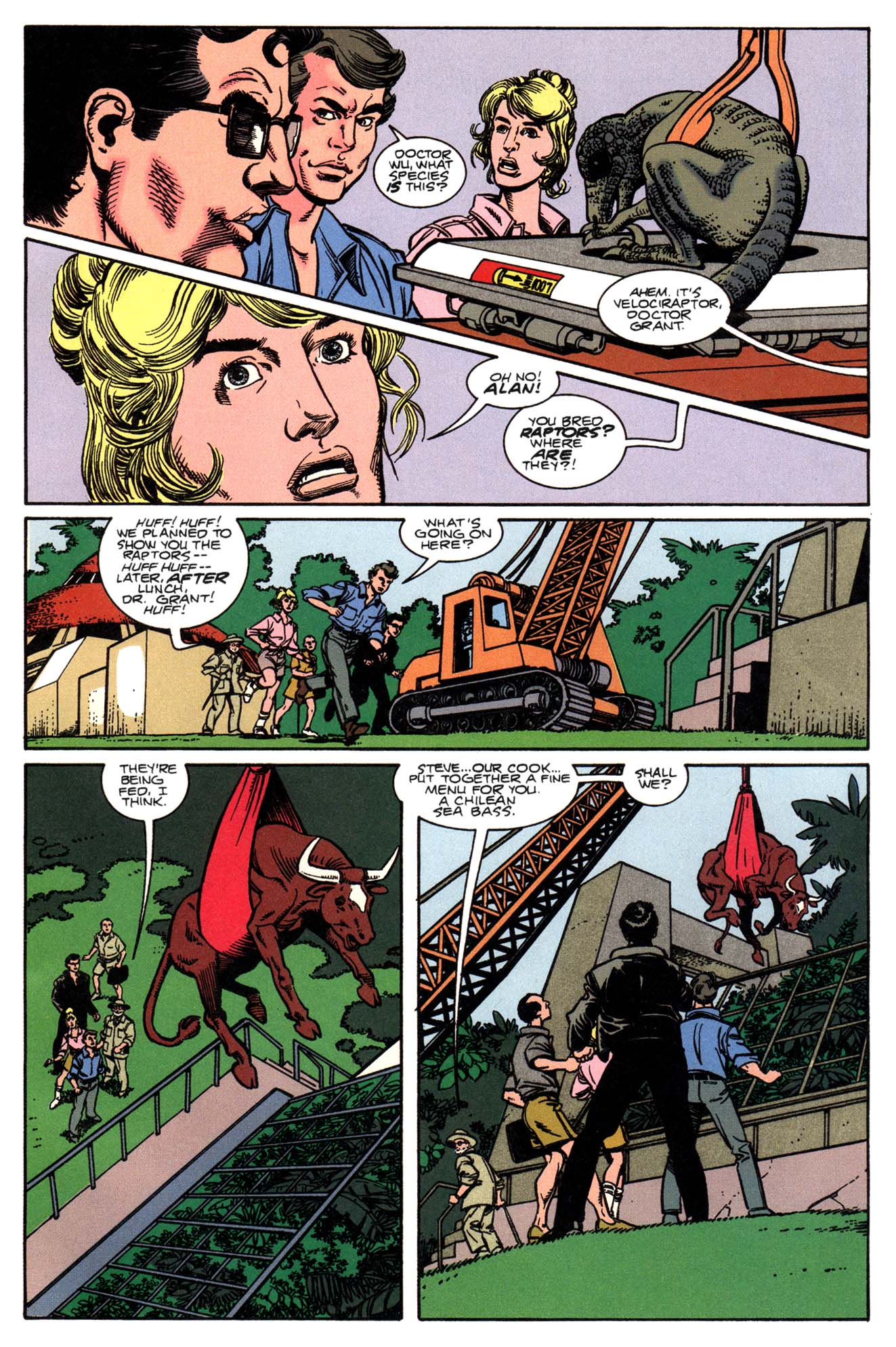 Read online Jurassic Park (1993) comic -  Issue #2 - 16